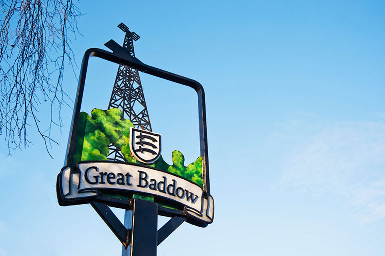 great baddow sign