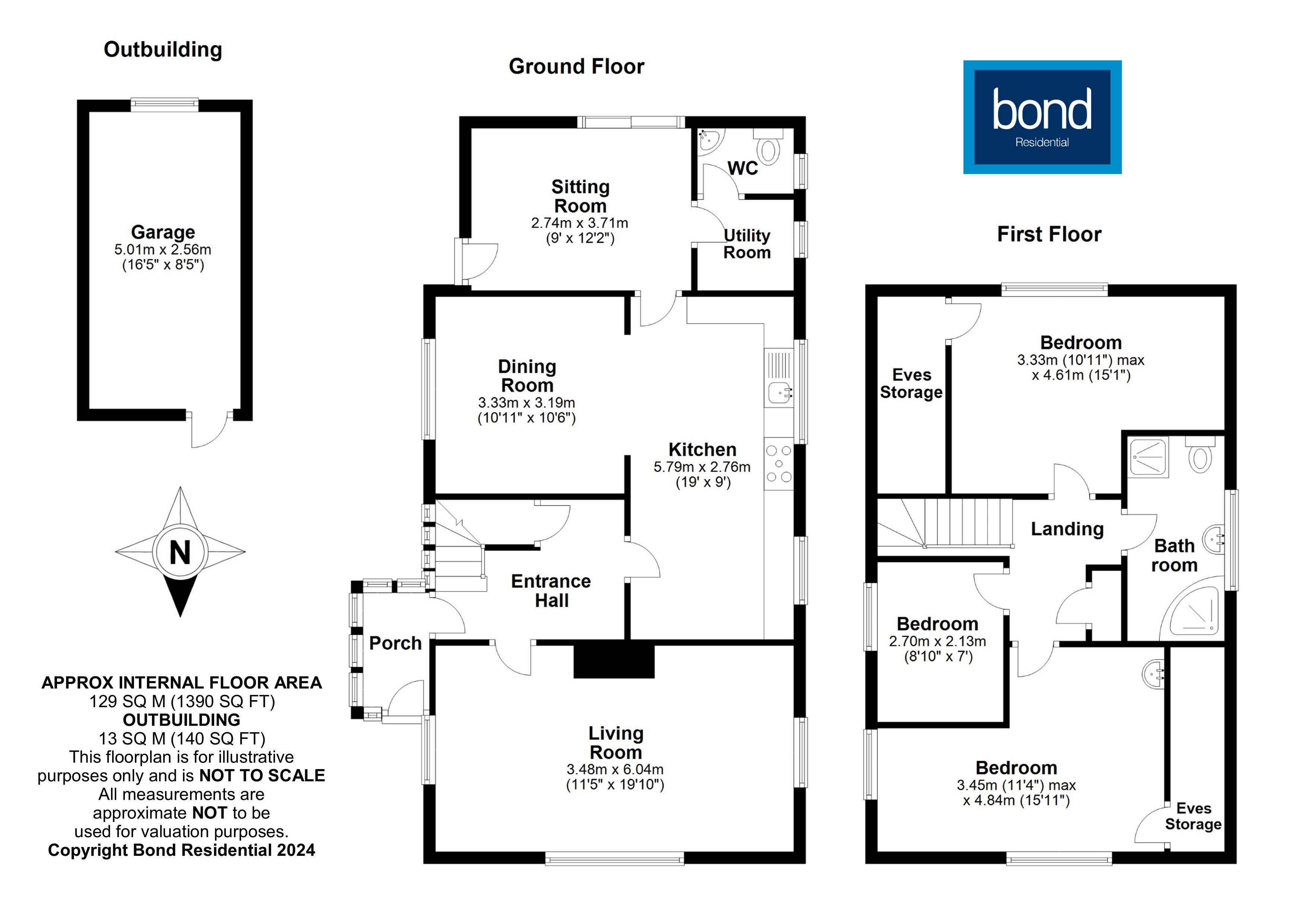 Floorplans For Danbury, Chelmsford, Essex