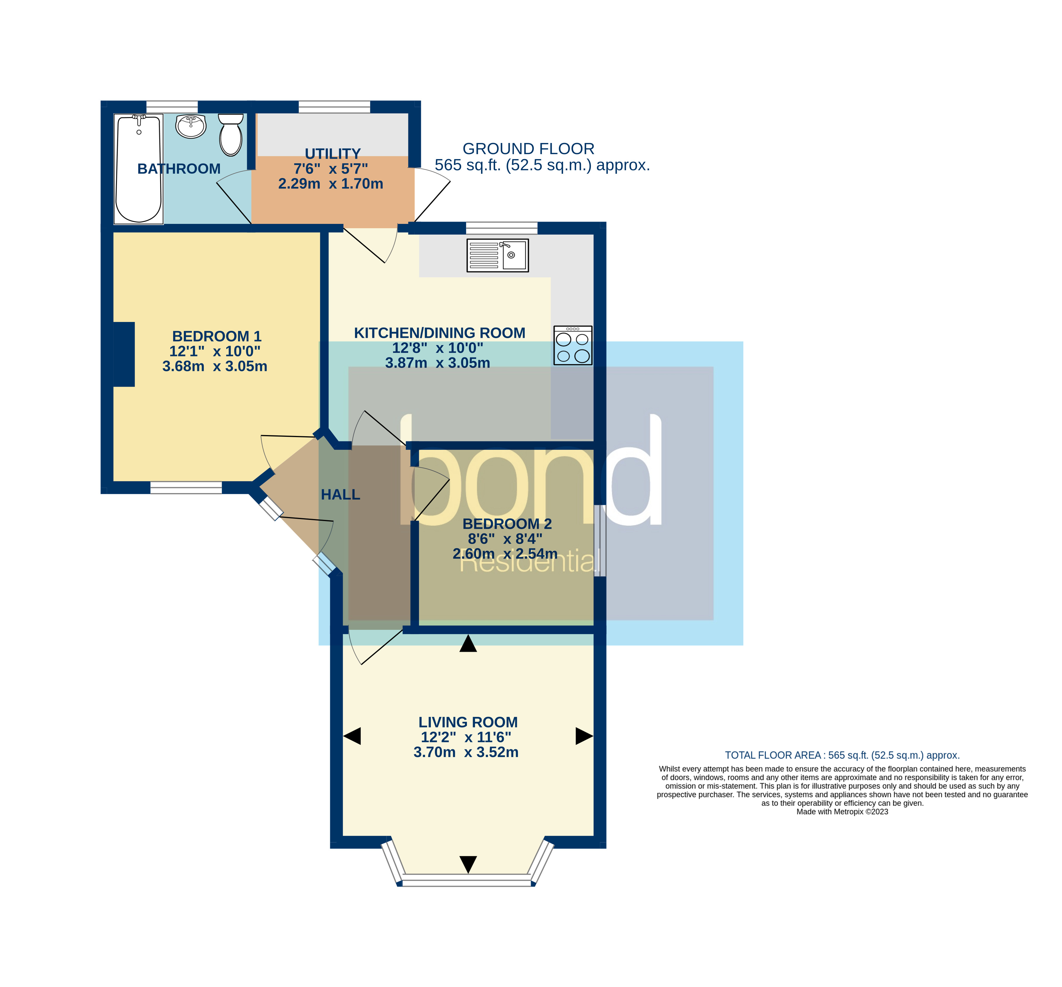 Floorplans For Great Baddow, Chelmsford, Essex