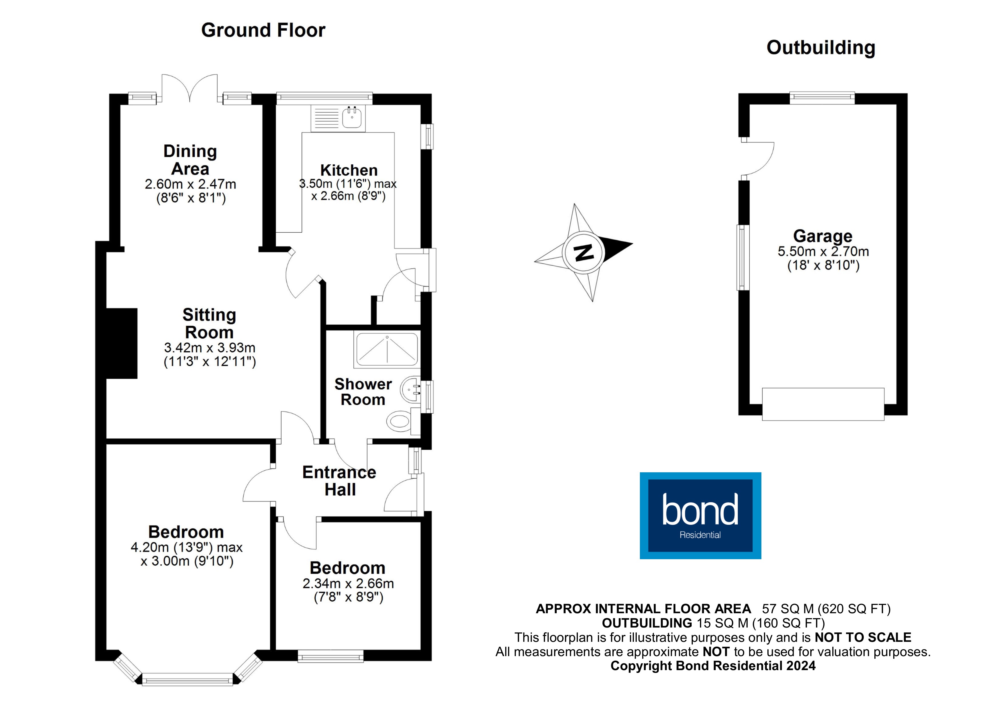 Floorplans For Great Baddow, Chelmsford, Essex