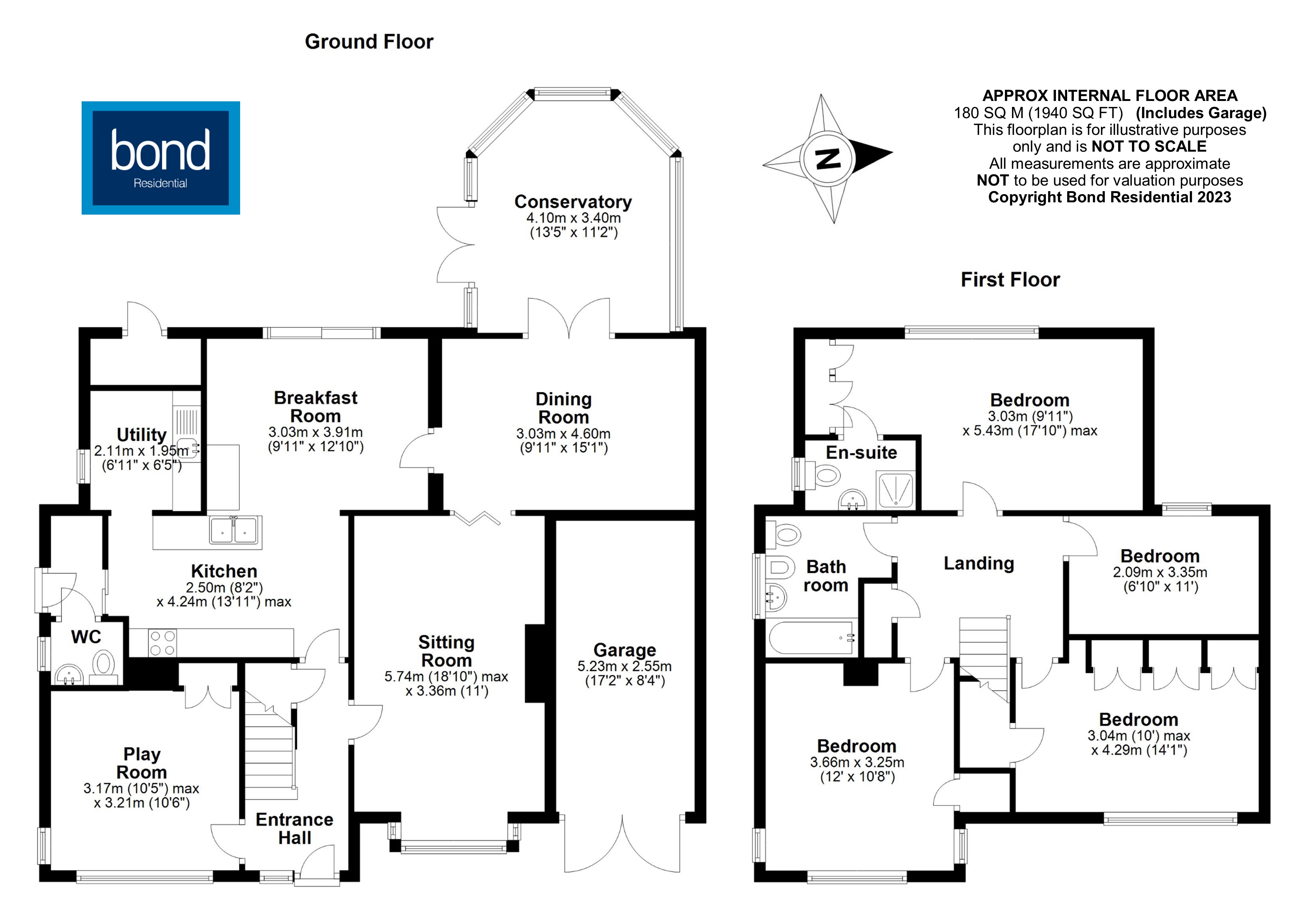 Floorplans For Gordon Road, Chelmsford, Essex