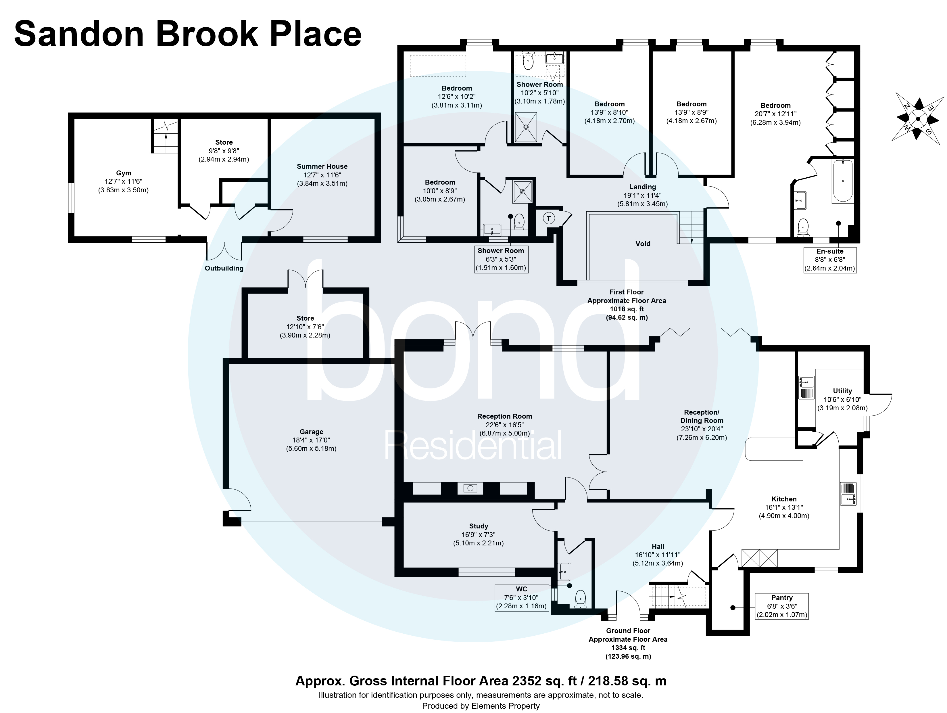 Floorplans For Sandon, Chelmsford, Essex
