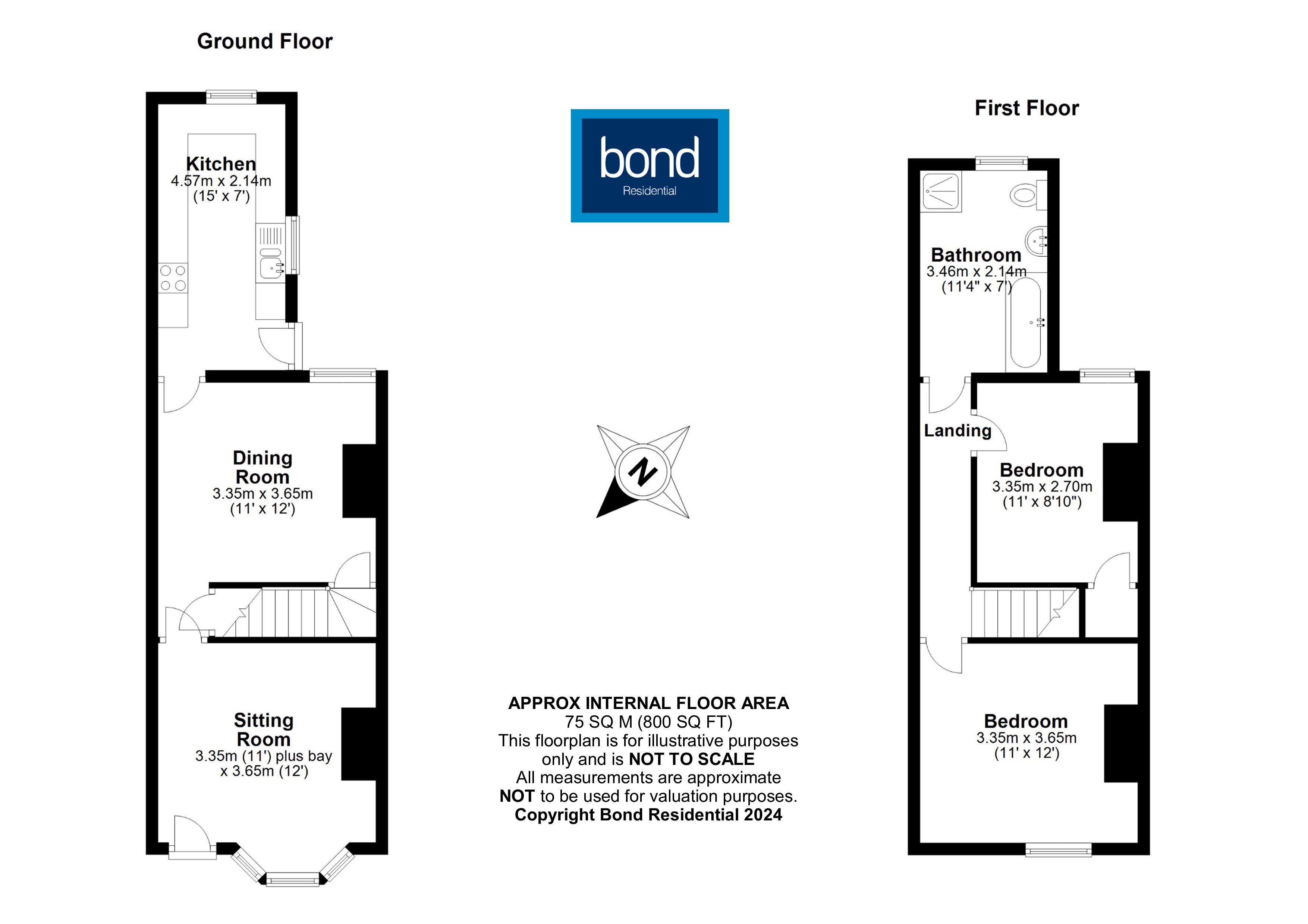 Floorplans For Old Moulsham, Chelmsford, Essex