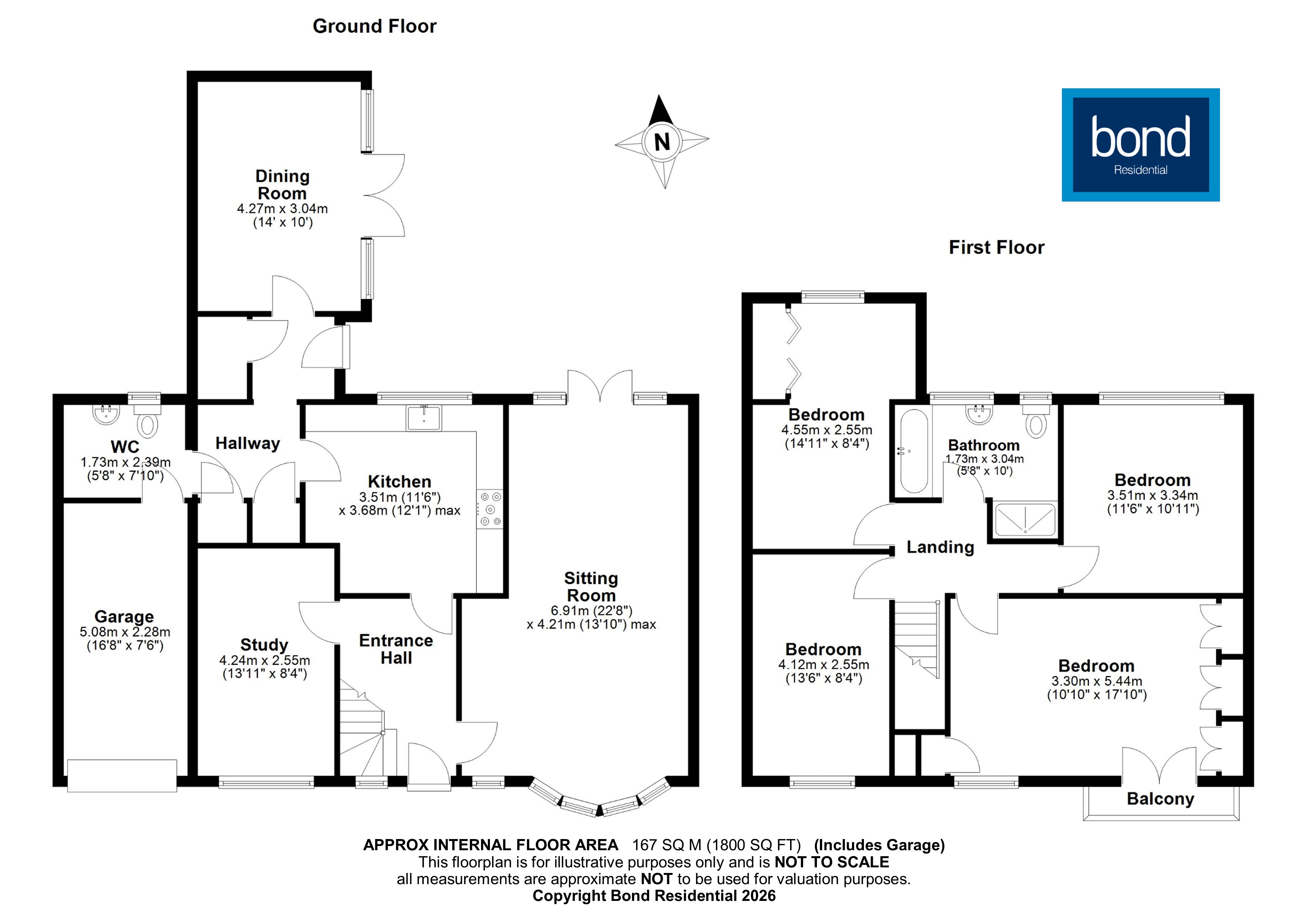 Floorplans For Great Baddow, Chelmsford, Essex