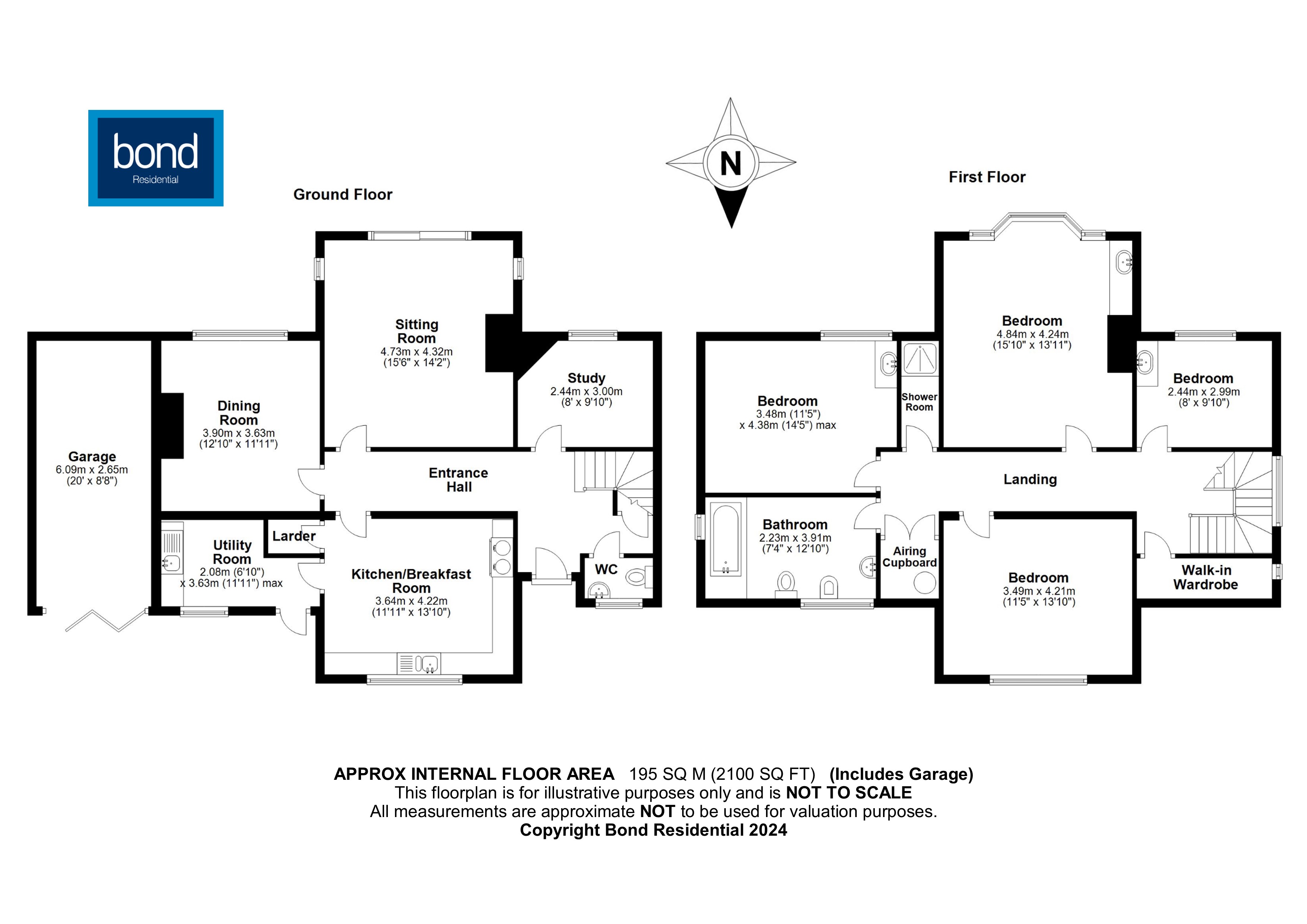 Floorplans For Roxwell Road, Chelmsford, Essex