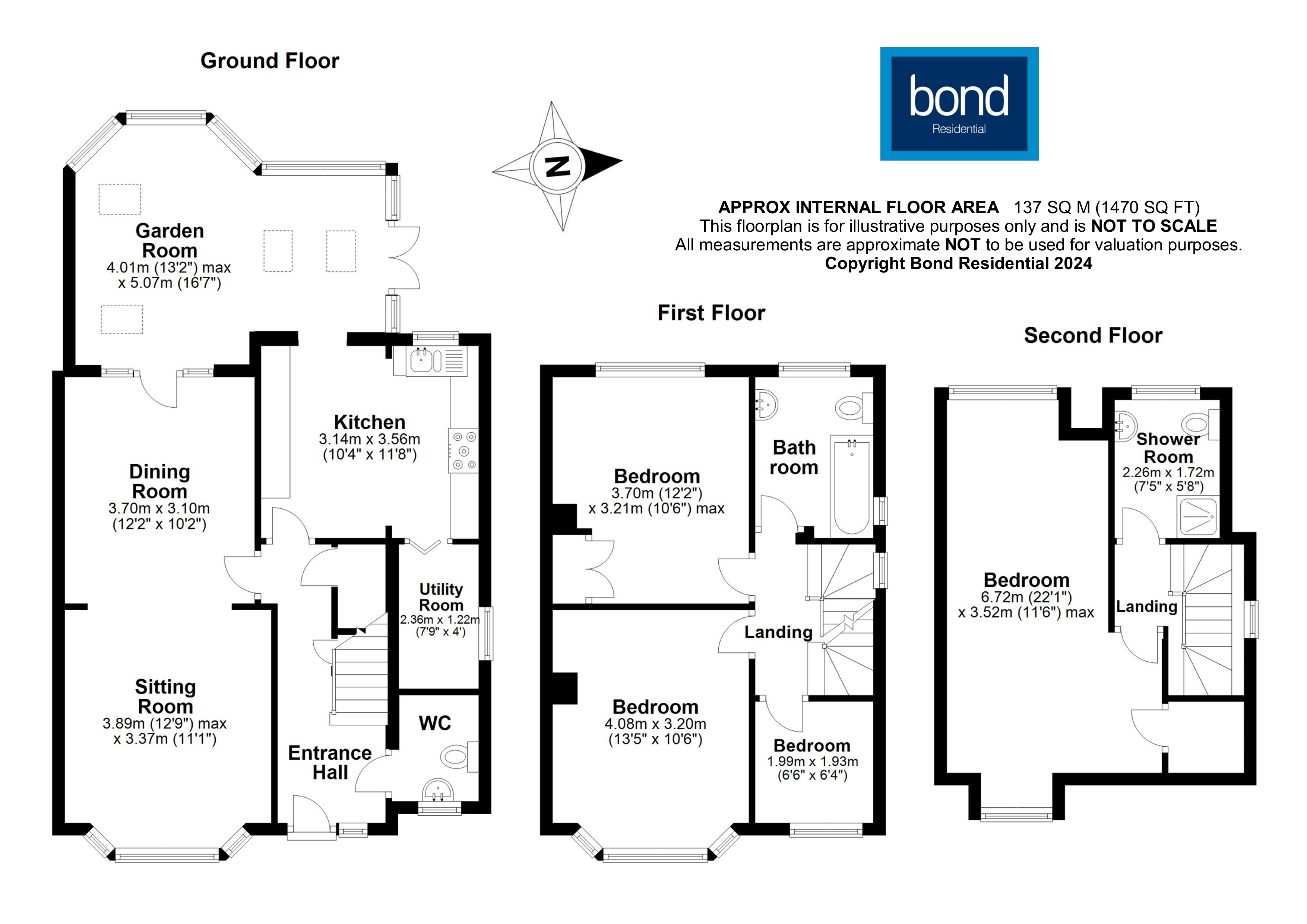 Floorplans For Great Baddow, Chelmsford, Essex