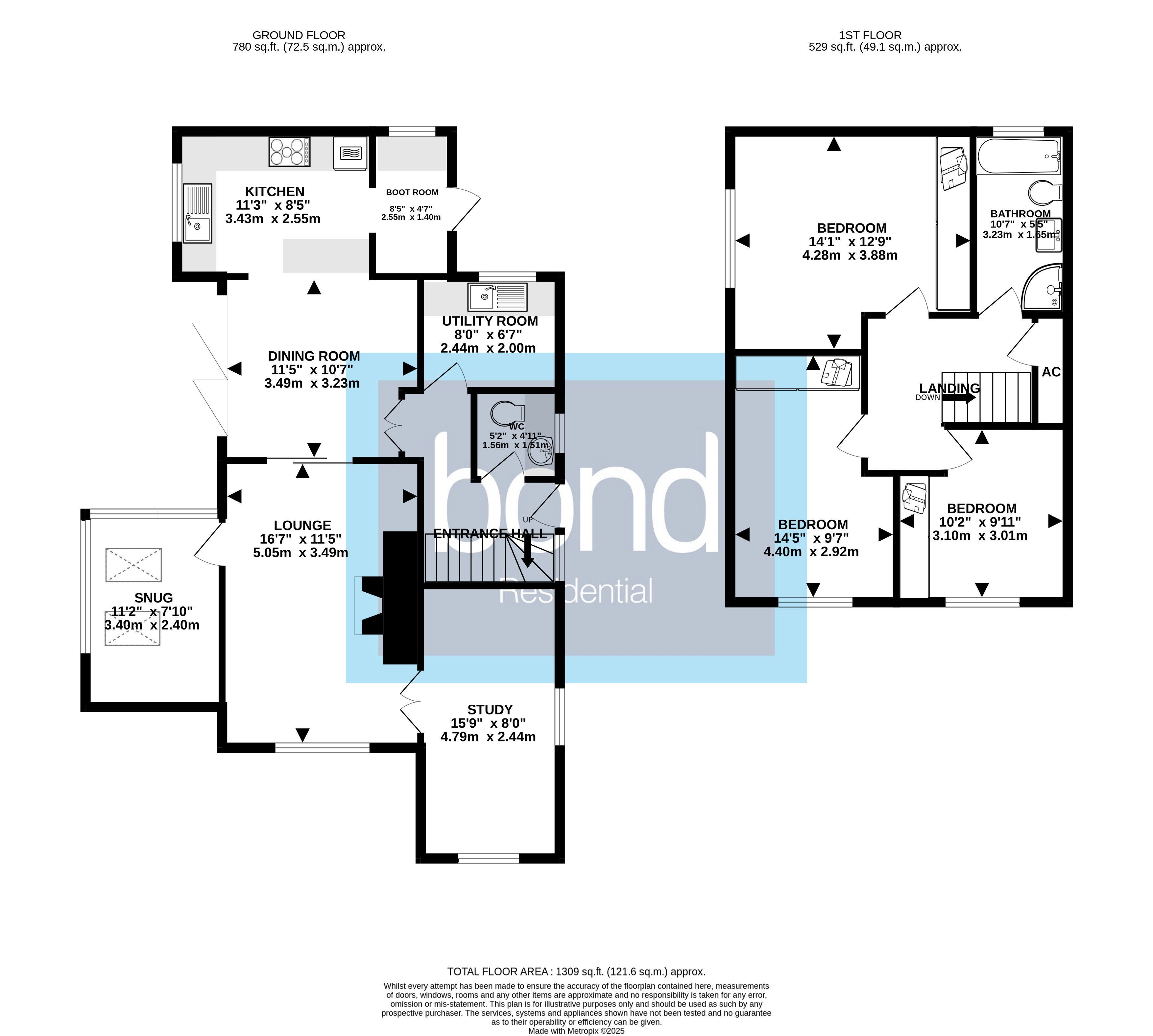 Floorplans For Old Moulsham, Chelmsford, Essex