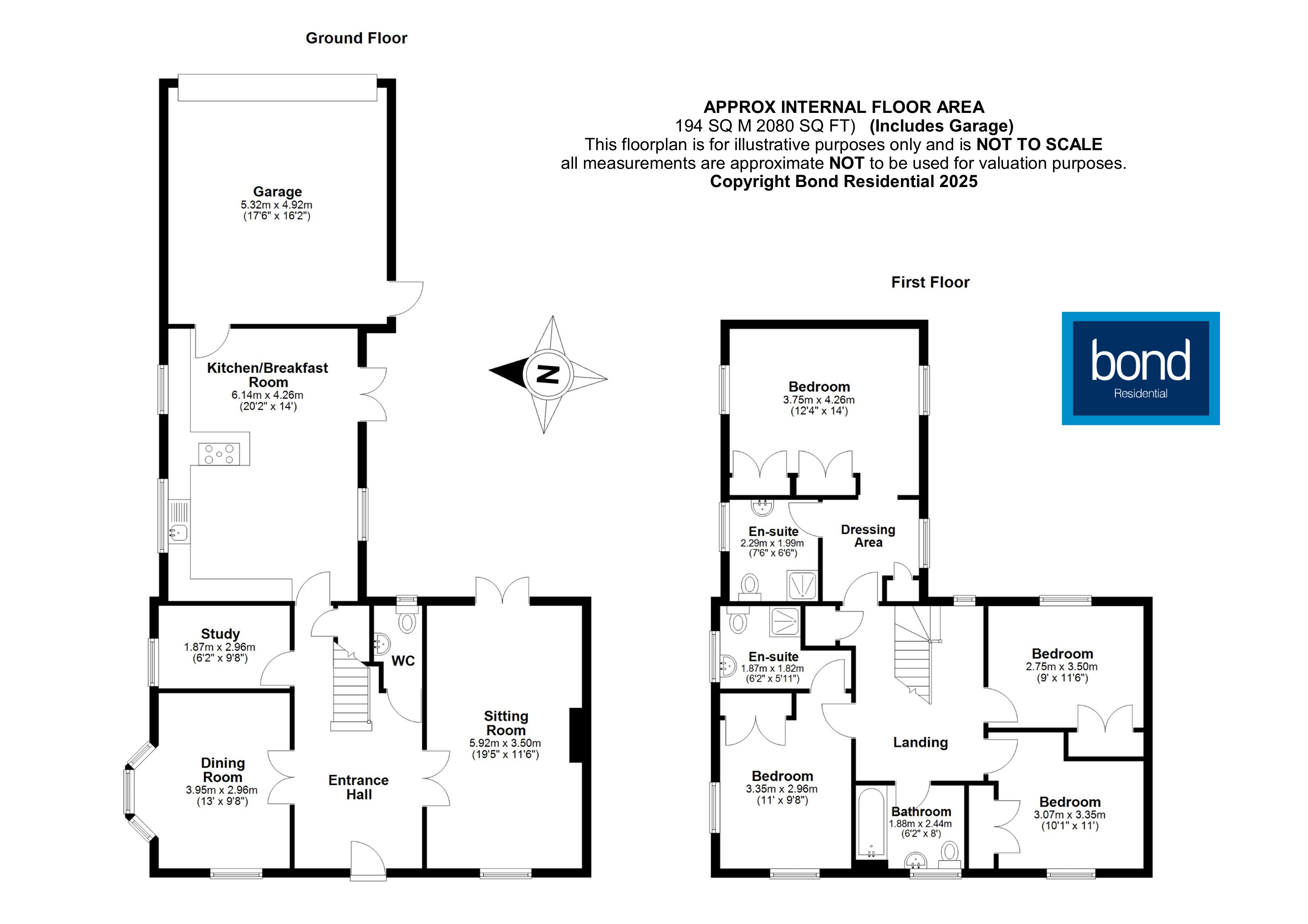 Floorplans For Broomfield, Chelmsford, Essex
