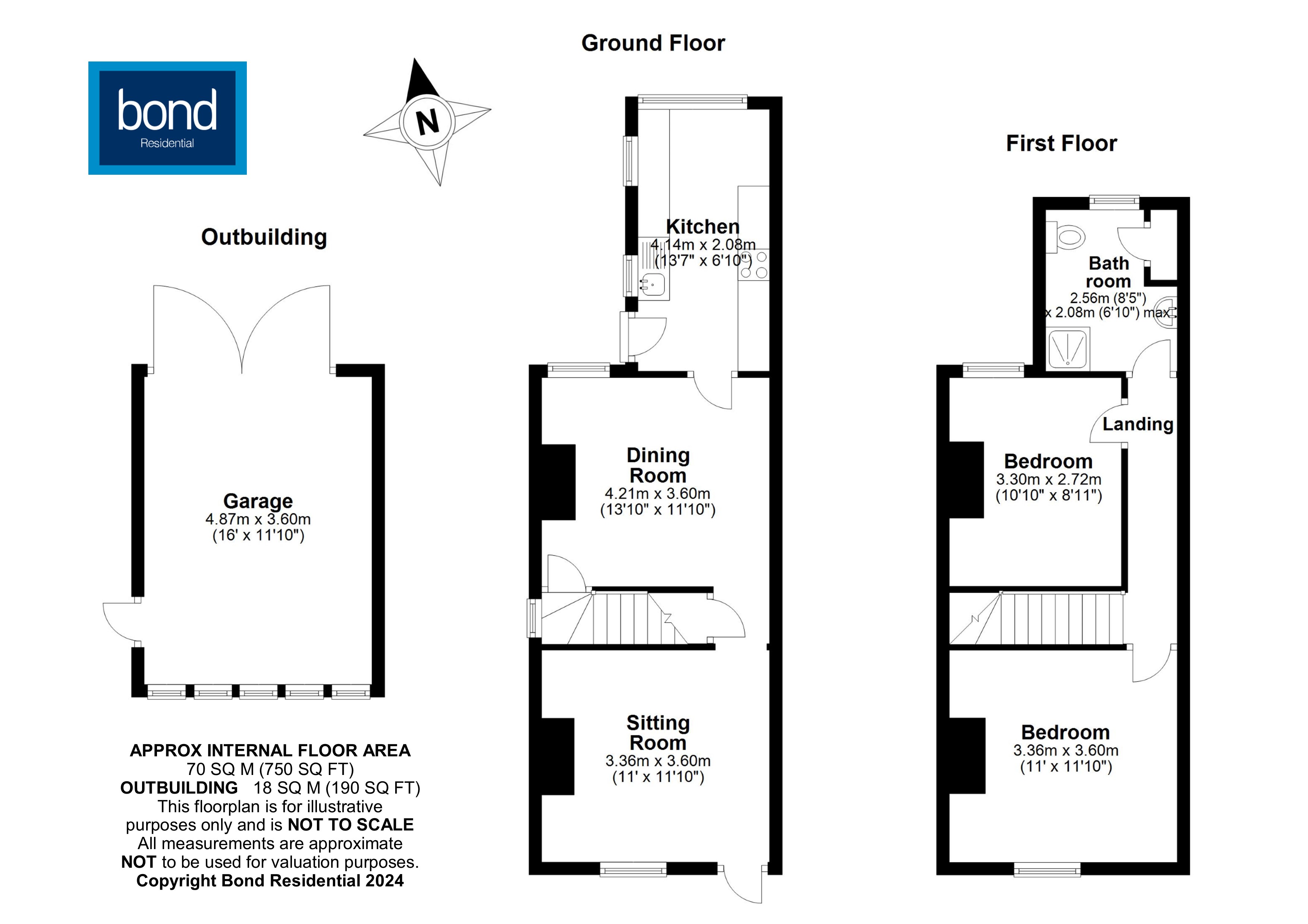 Floorplans For Navigation Road, Chelmsford, Essex