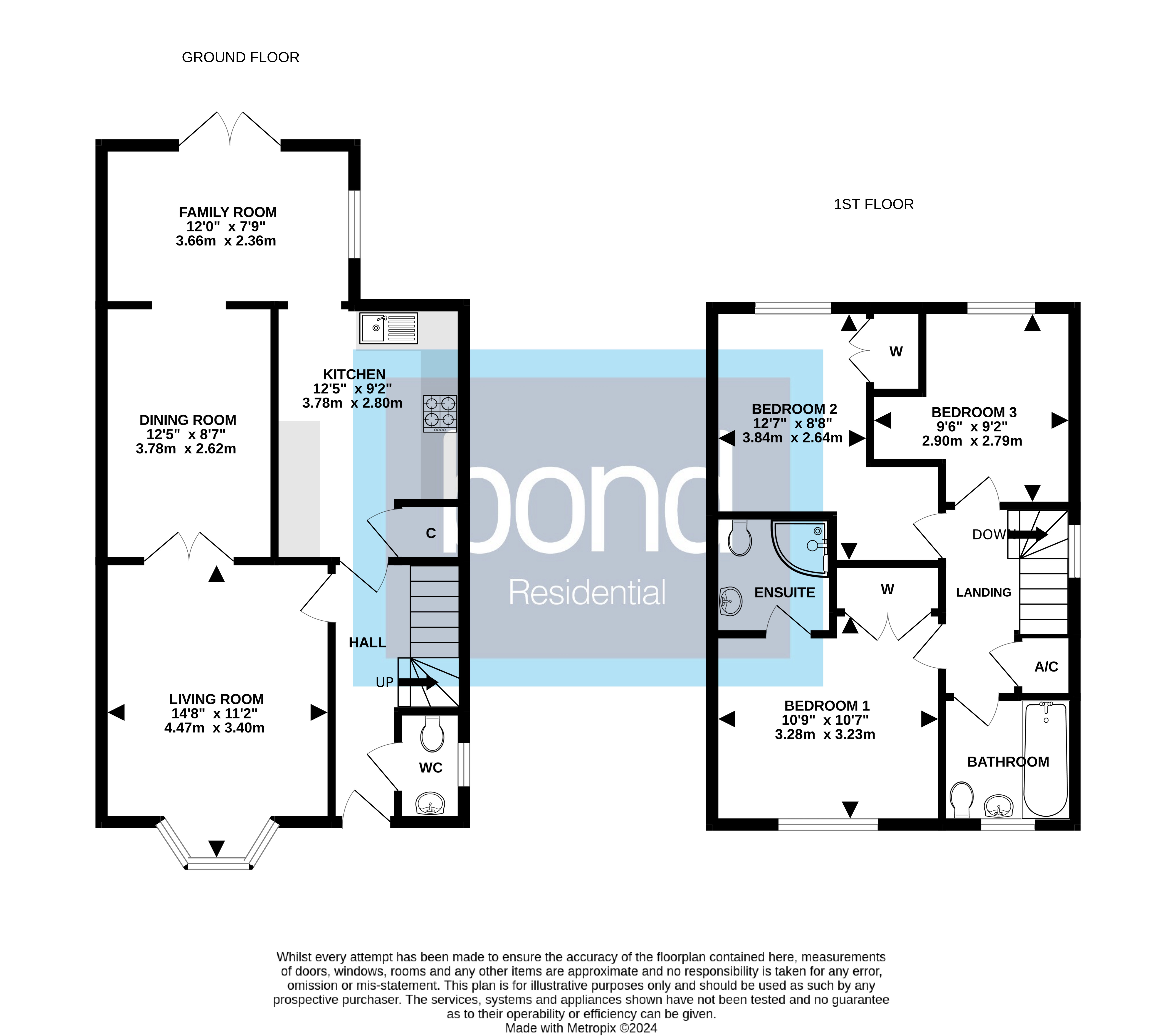 Floorplans For Chancellor Park, Chelmsford, Essex