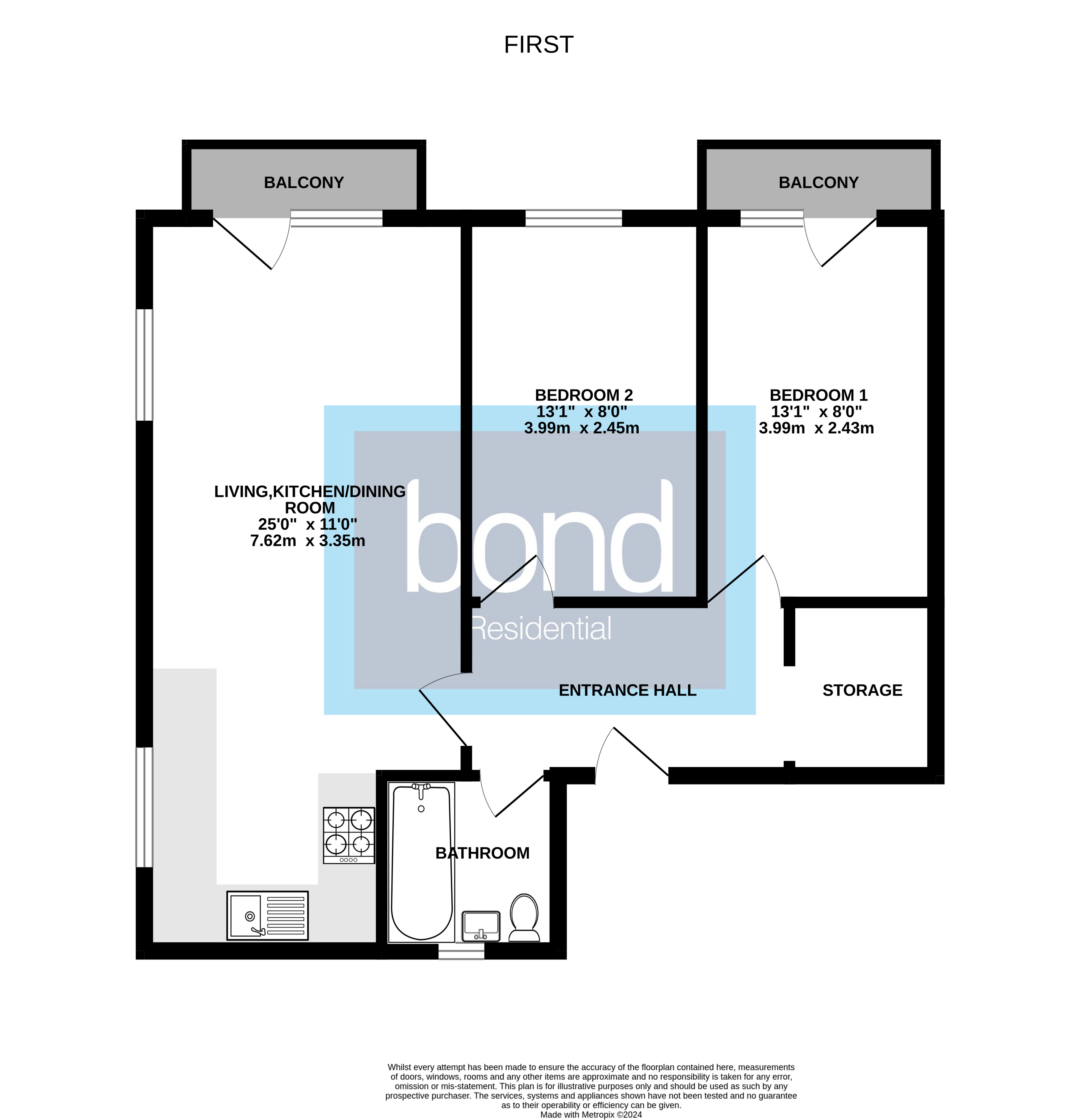 Floorplans For Broomfield Road, Chelmsford, Essex