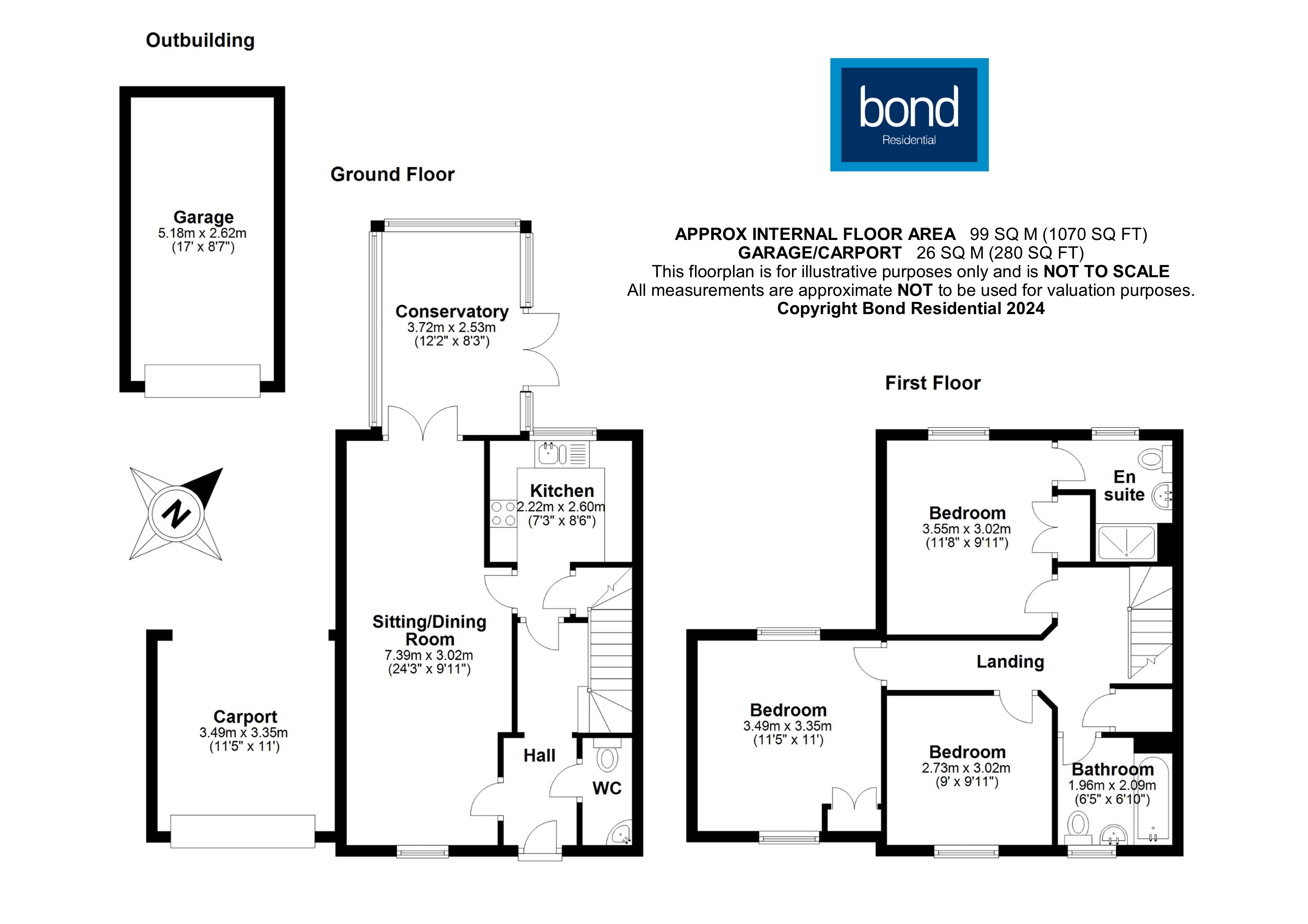 Floorplans For Chancellor Park, Chelmsford, Essex