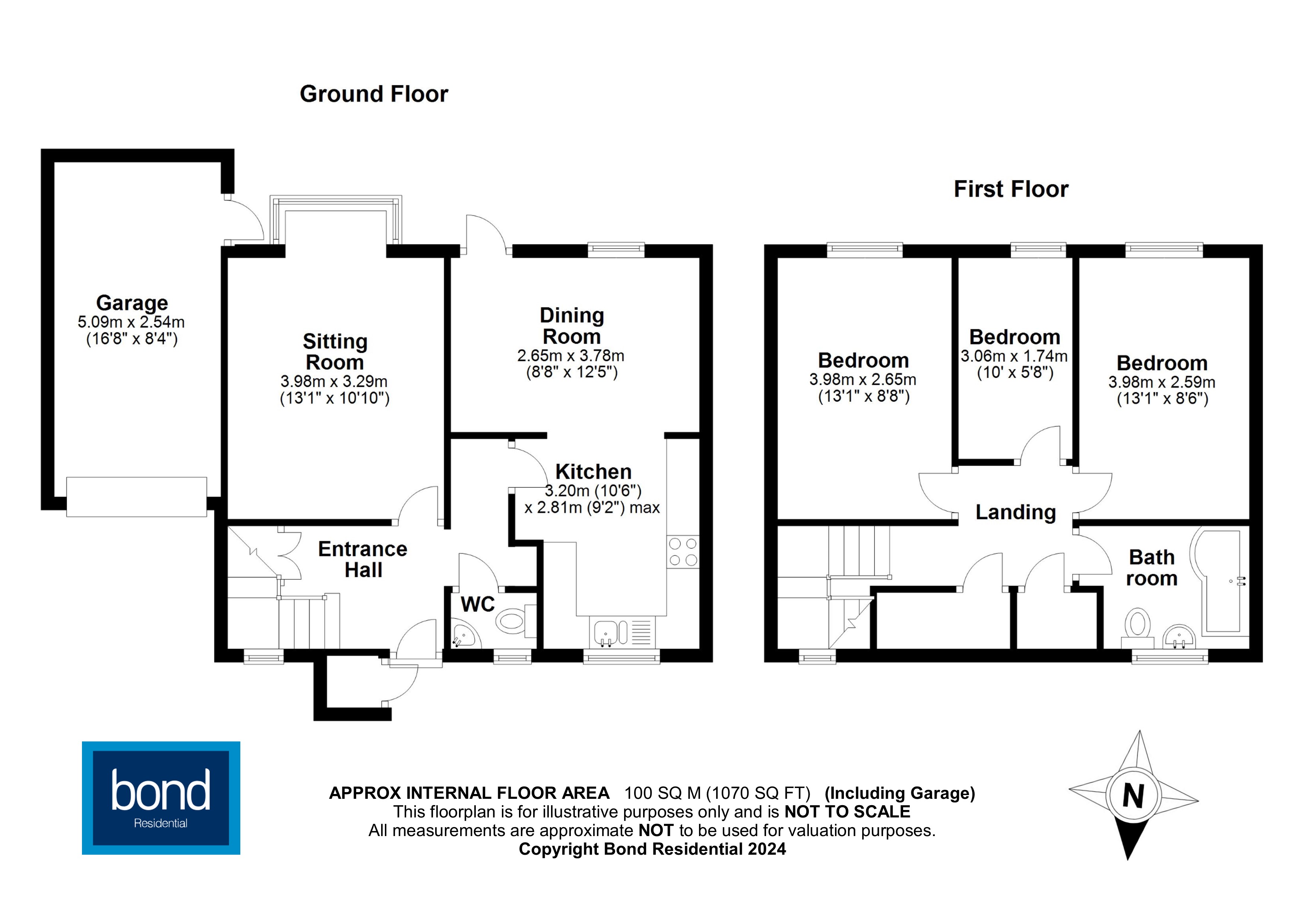 Floorplans For Newlands Spring, Chelmsford, Essex