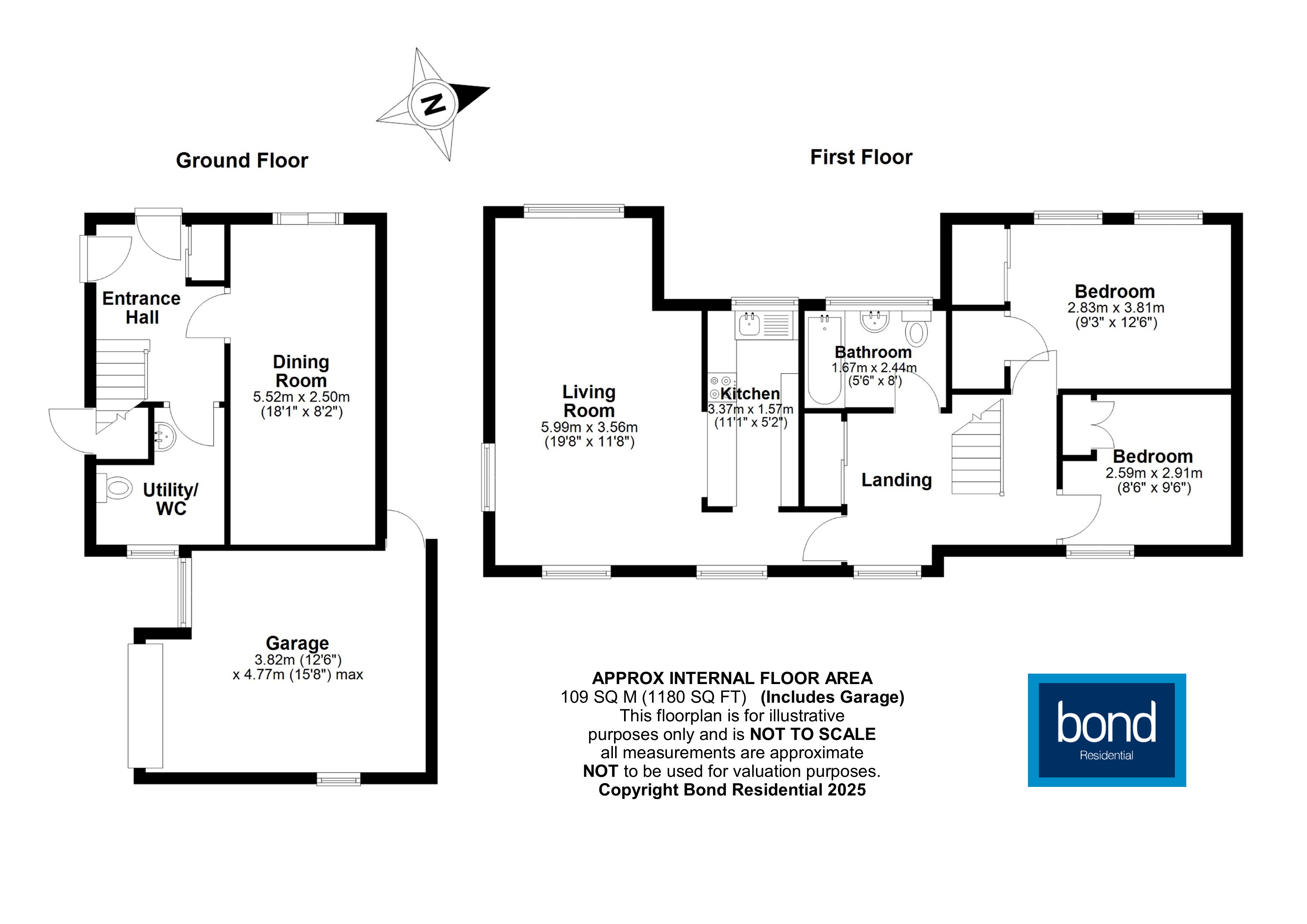 Floorplans For Waterhouse Lane, Chelmsford, Essex
