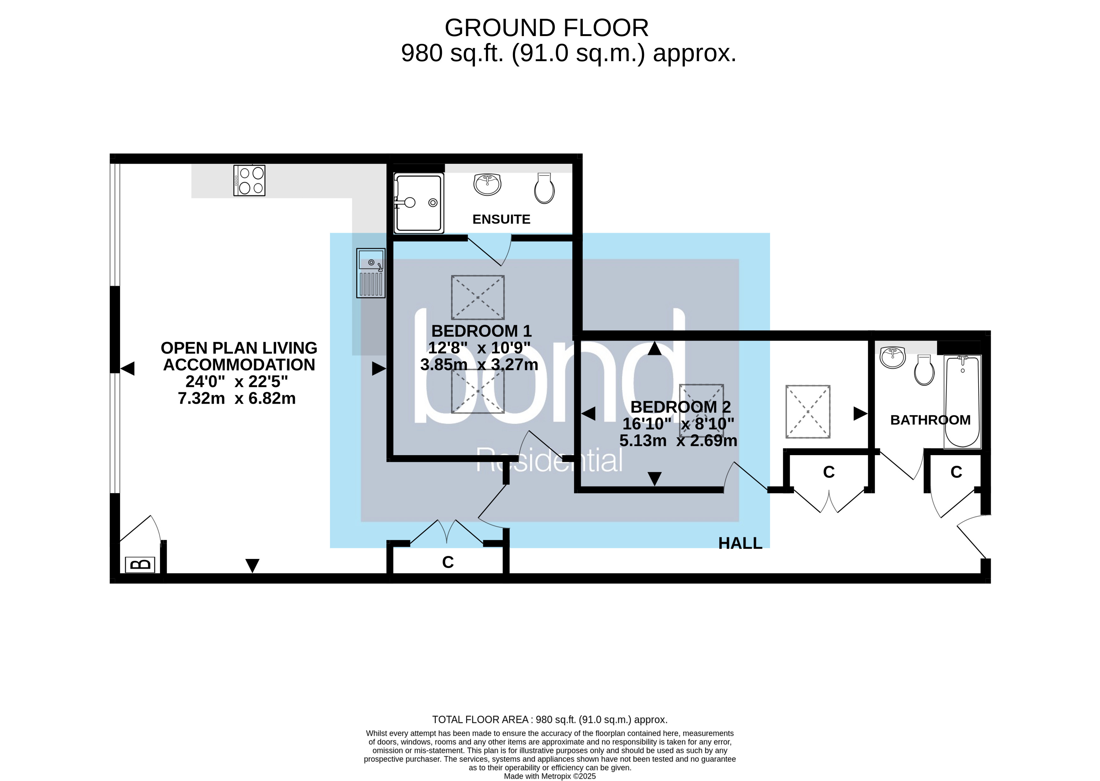 Floorplans For Wharf Road, Chelmsford, Essex
