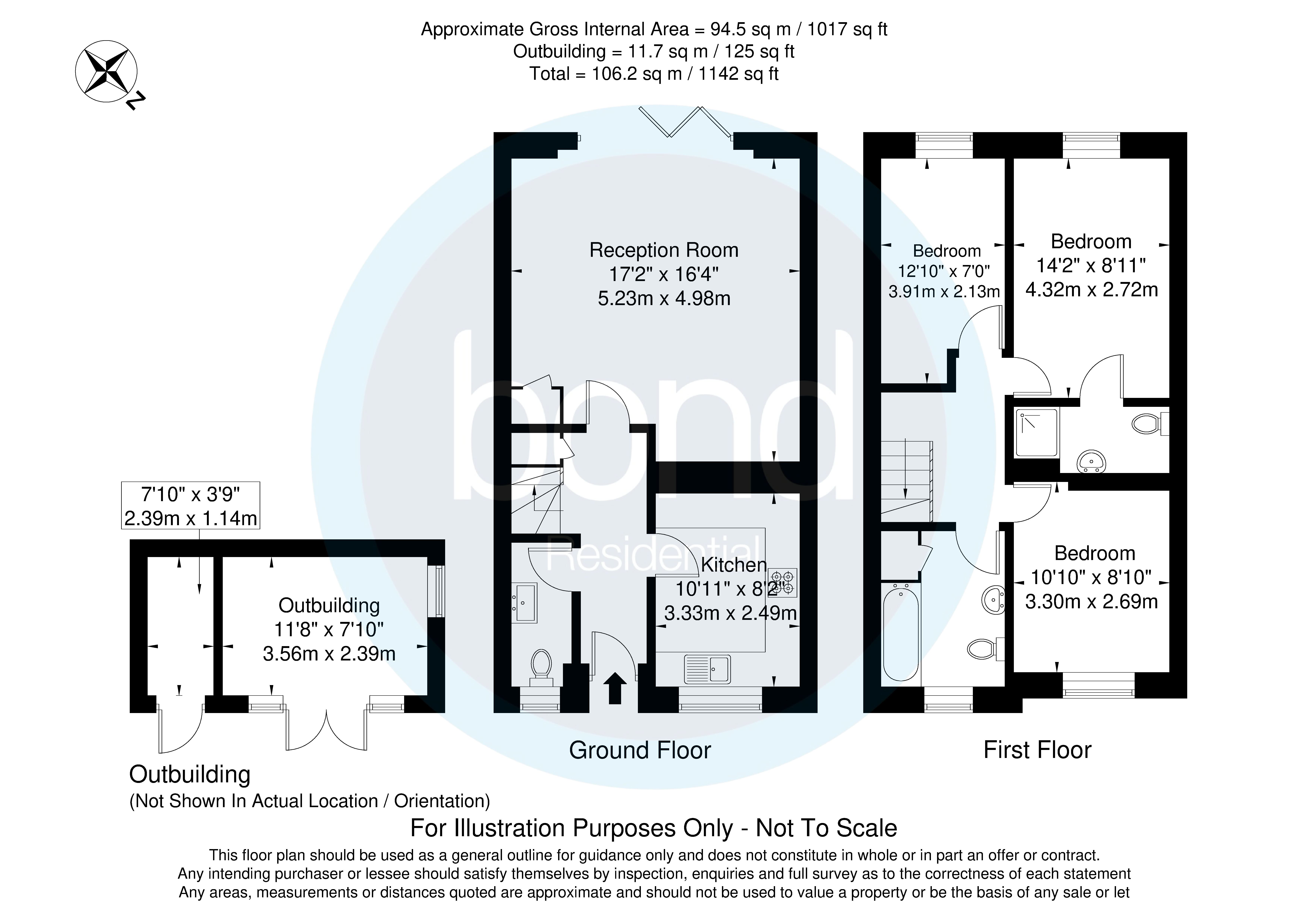 Floorplans For Great Baddow, Chelmsford, Essex