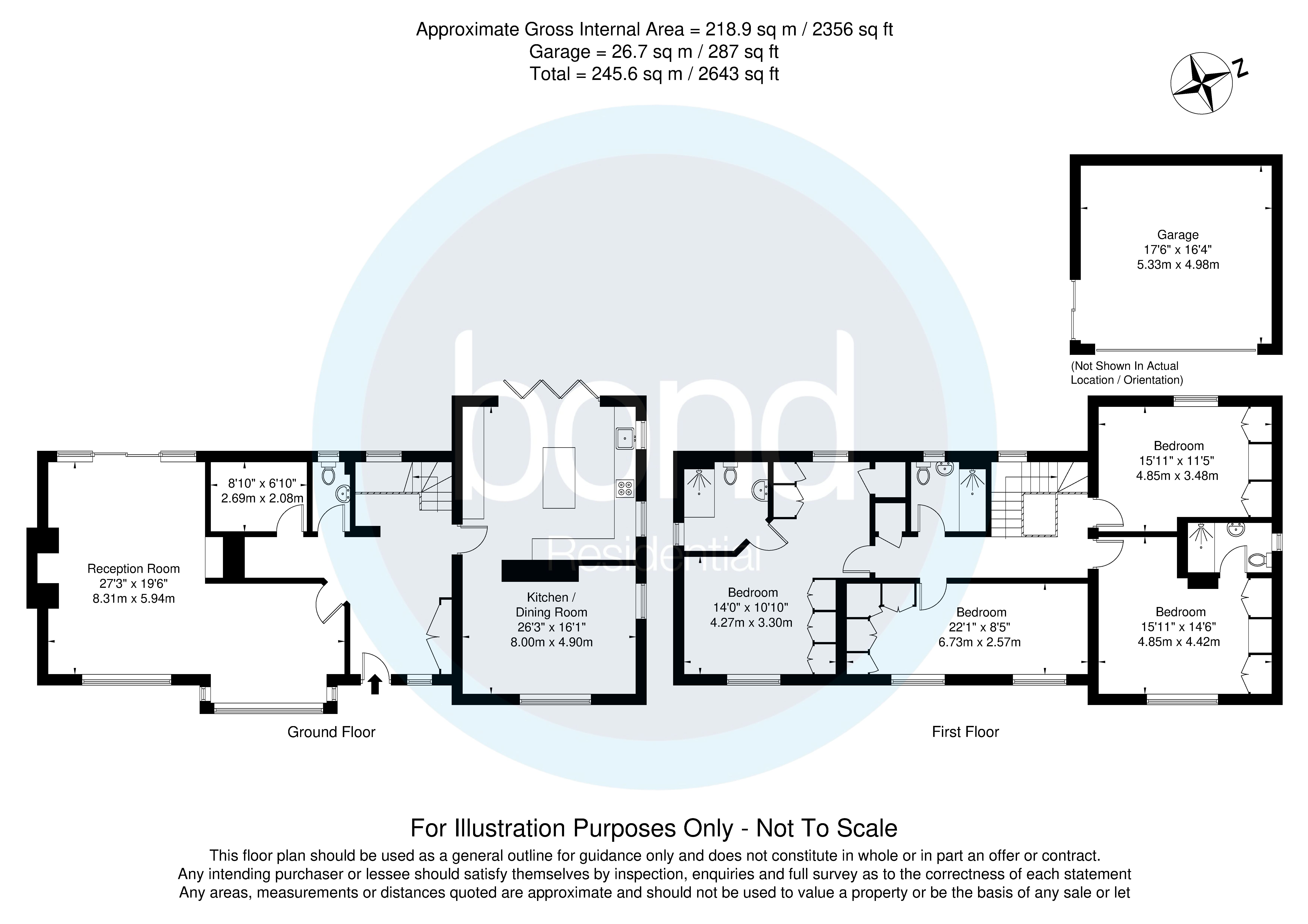 Floorplans For Maldon Road, Sandon, Essex