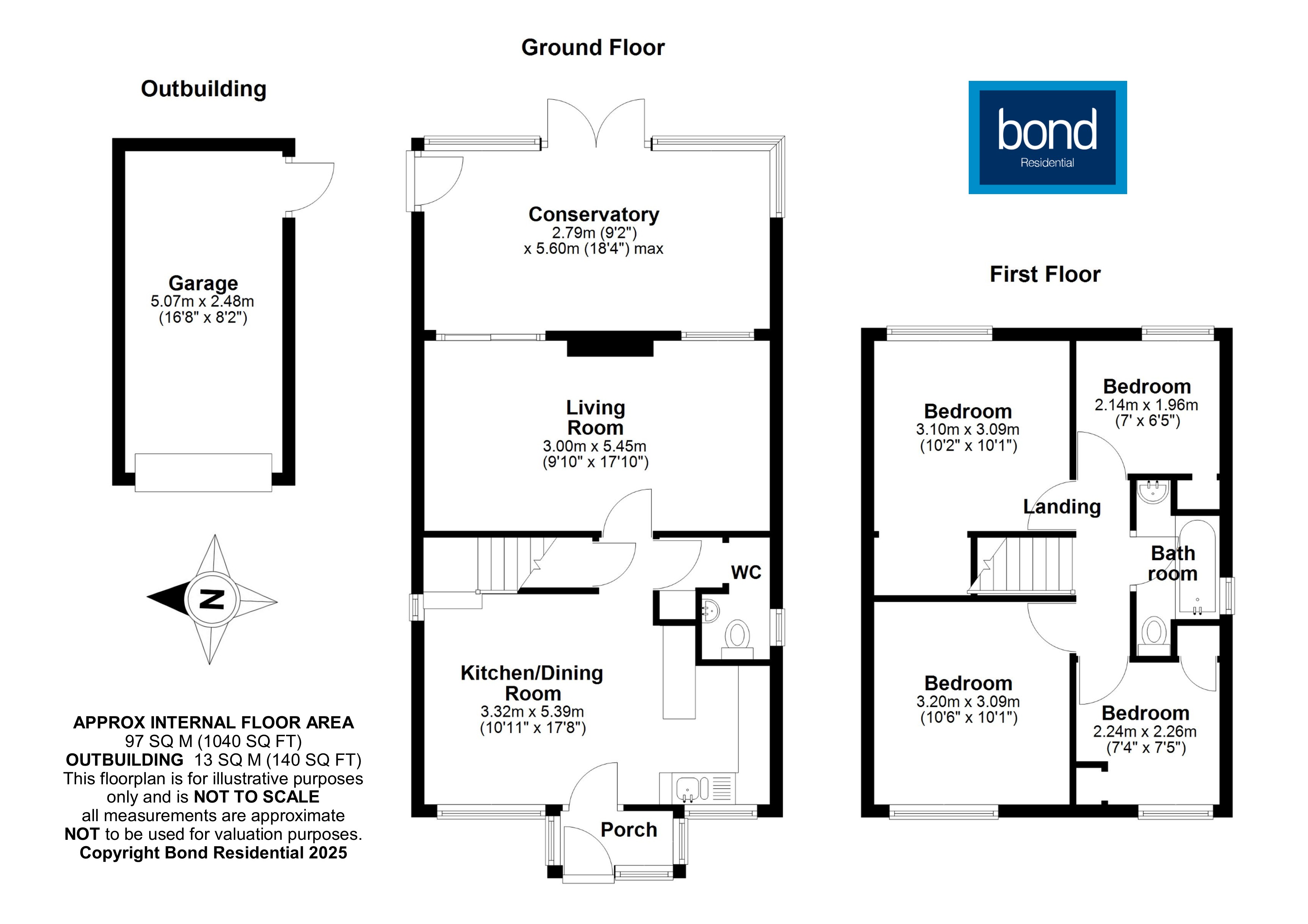 Floorplans For Bicknacre, Chelmsford, Essex