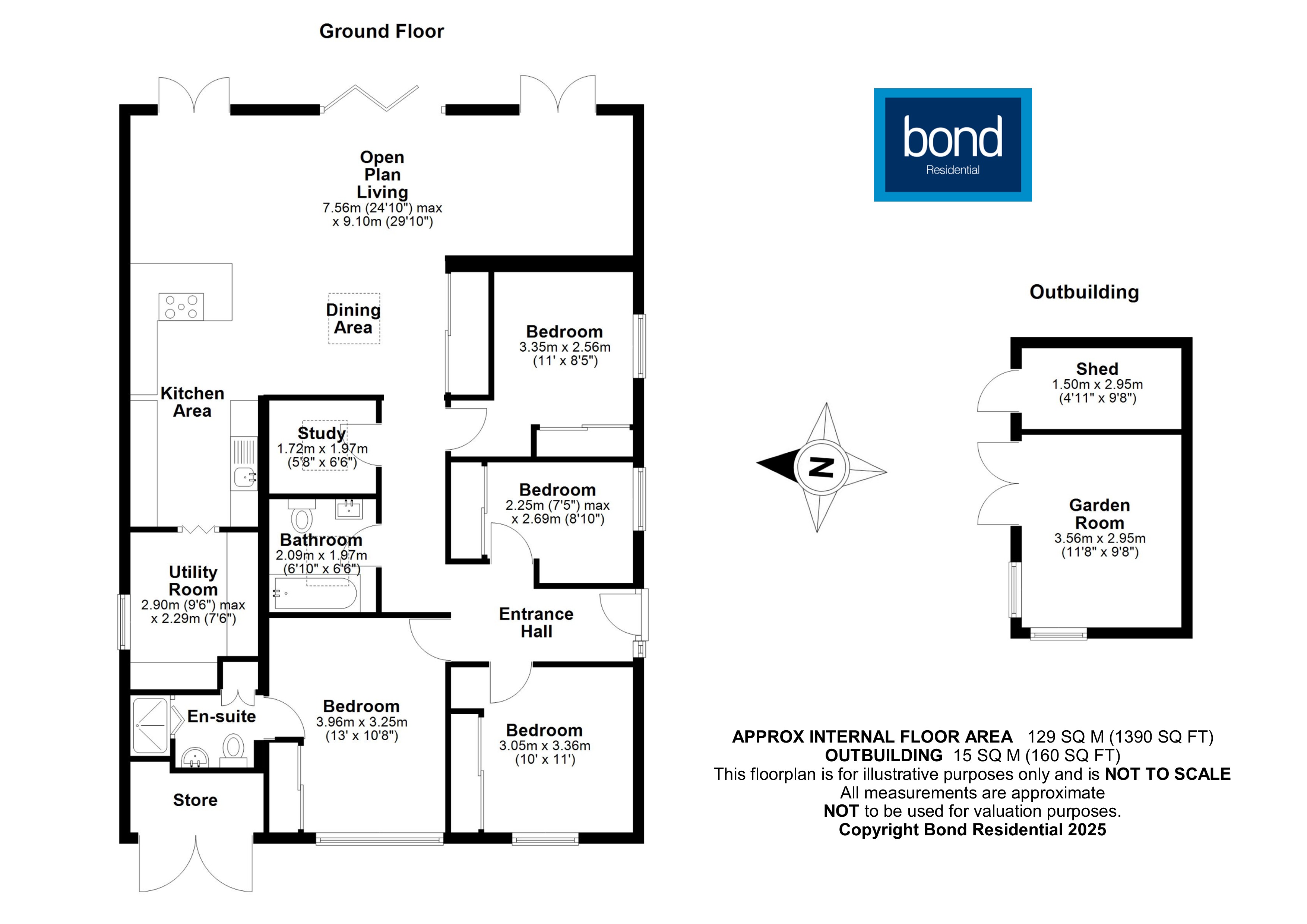Floorplans For Runsell View, Danbury, Essex