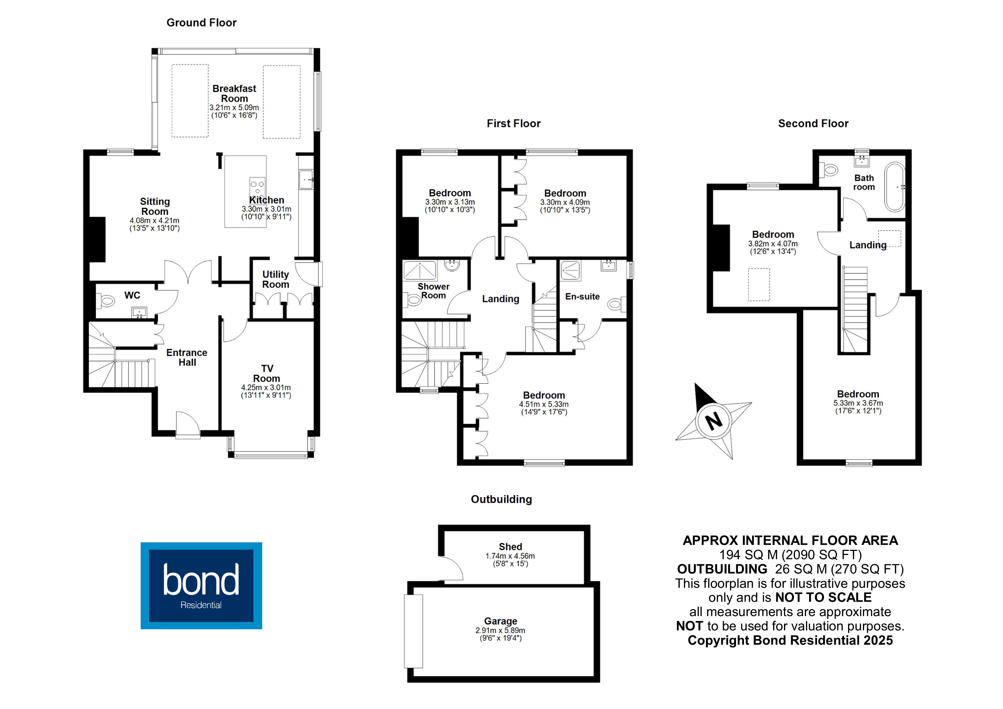 Floorplans For Broomfield Mews, Chelmsford, Essex