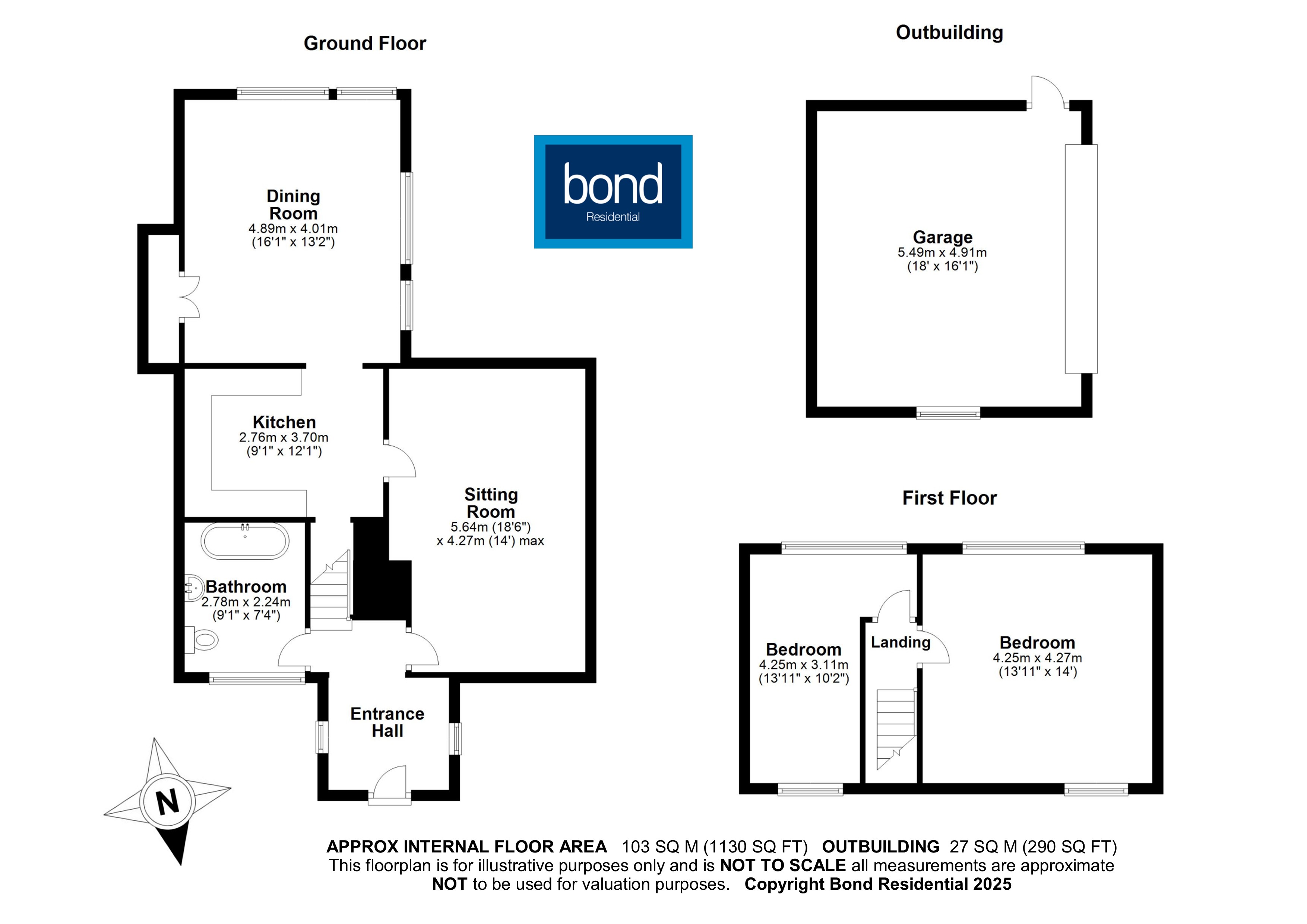 Floorplans For Felsted, Dunmow, Essex