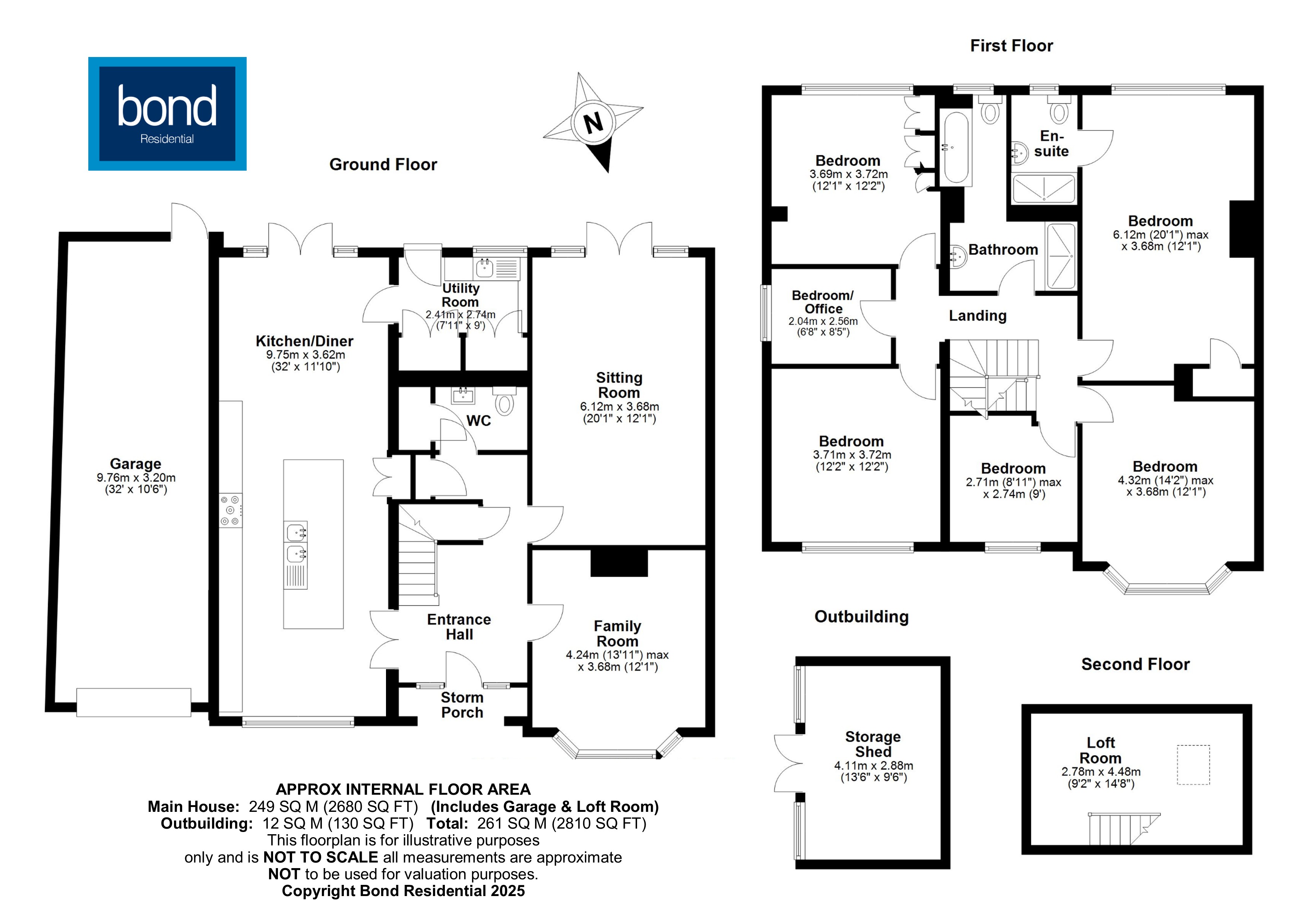 Floorplans For Danbury, Chelmsford, Essex
