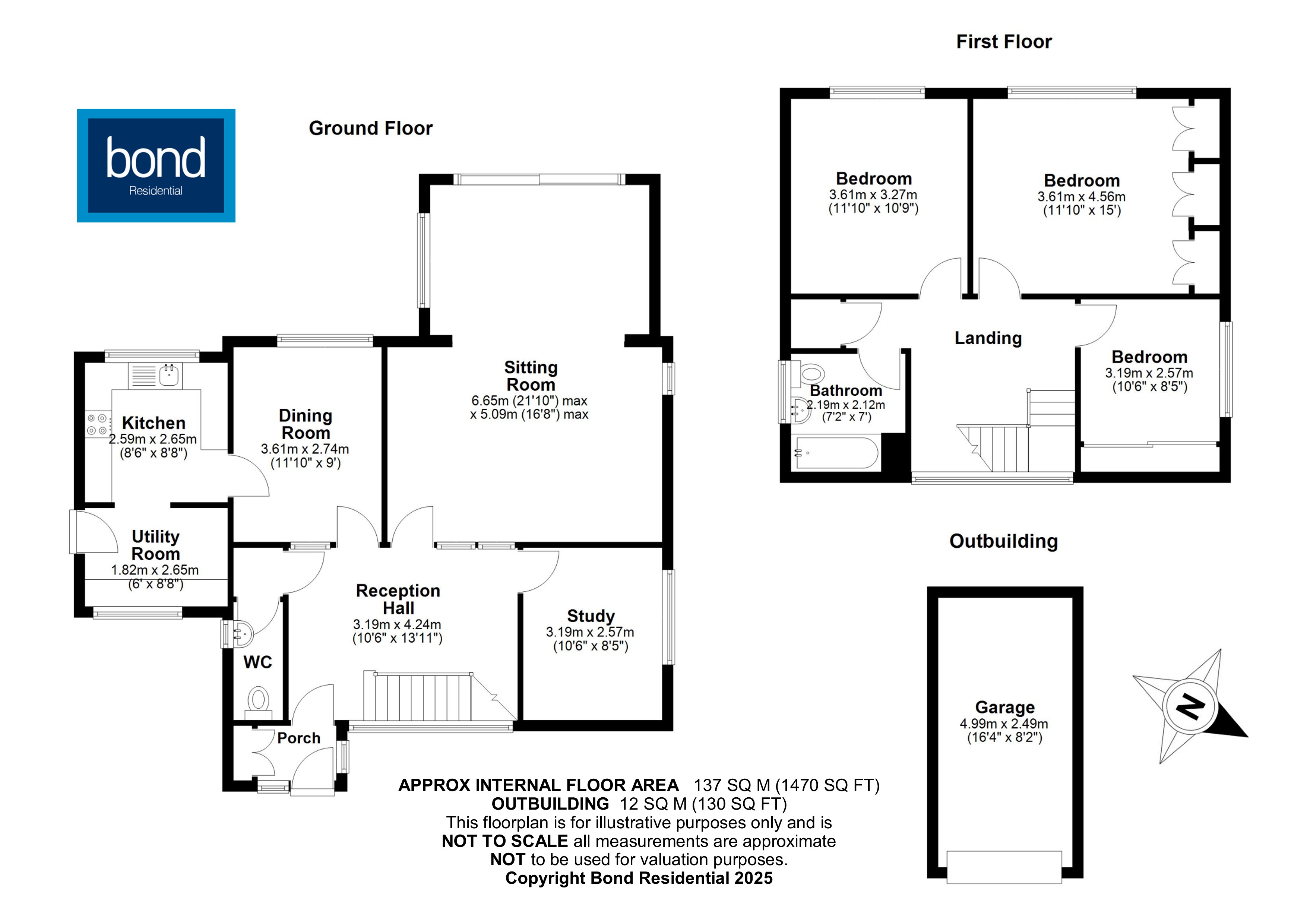 Floorplans For Great Baddow, Chelmsford, Essex
