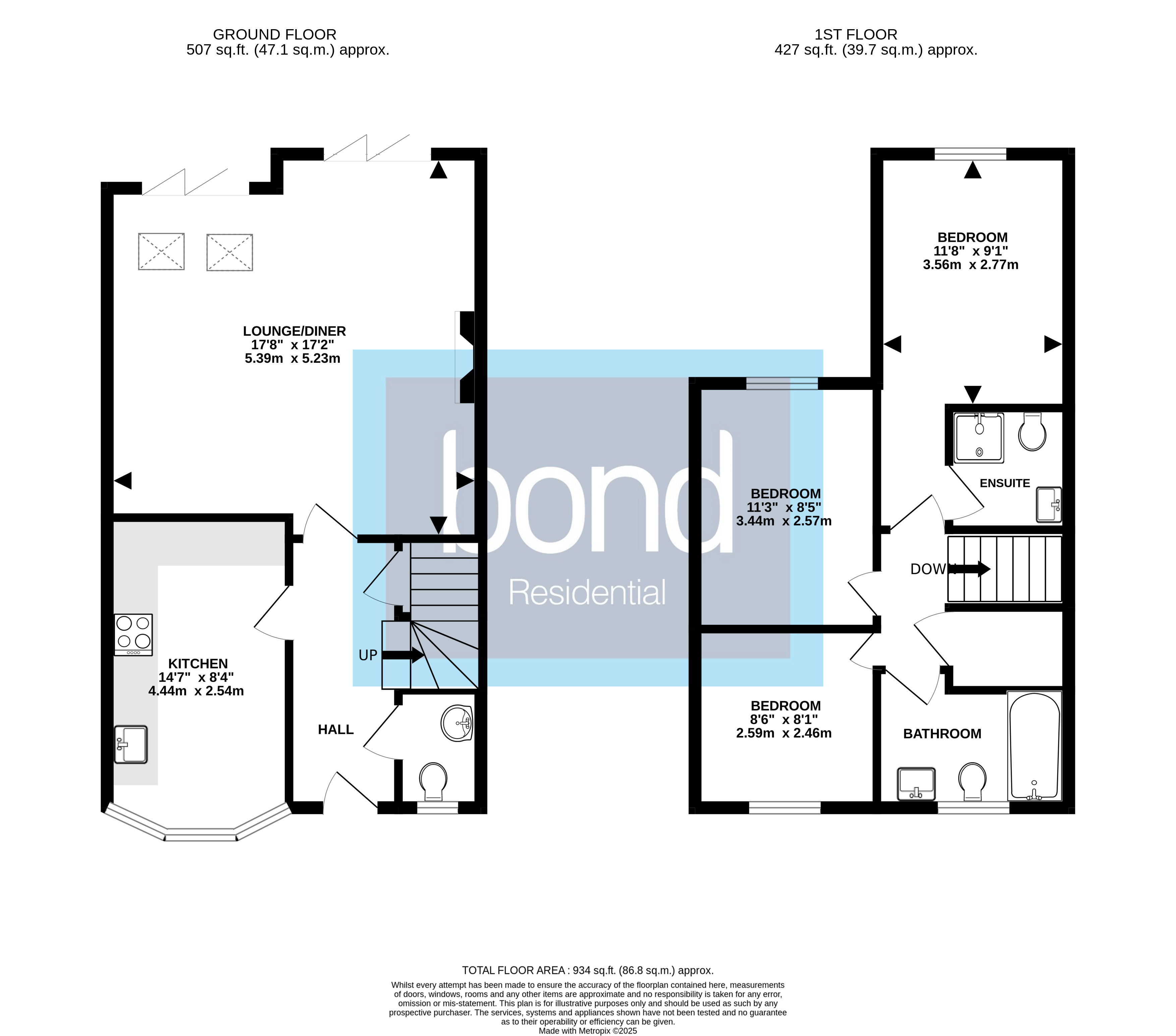 Floorplans For Eves Corner, Danbury, Essex