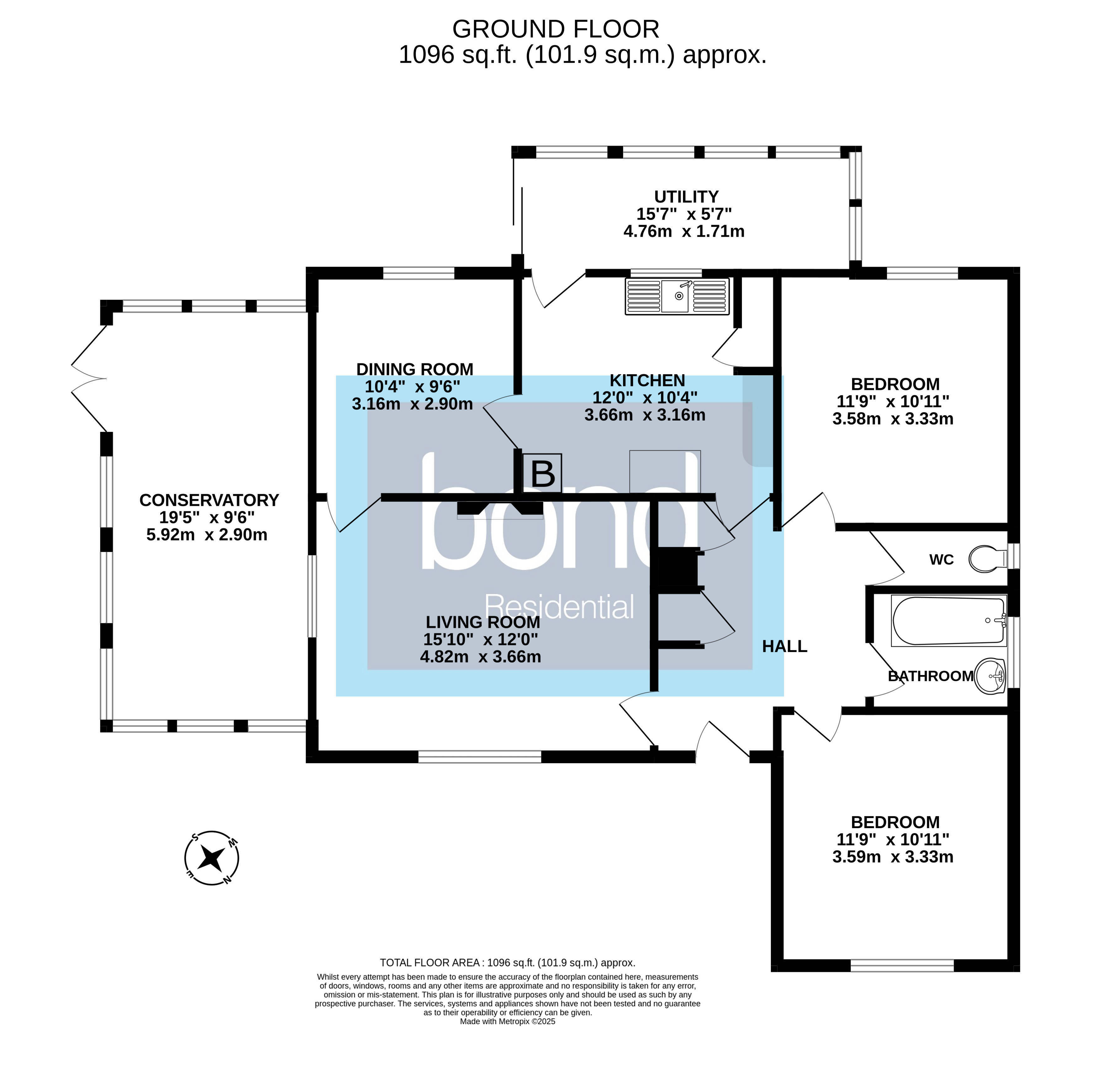 Floorplans For Hazeleigh, Chelmsford, Essex
