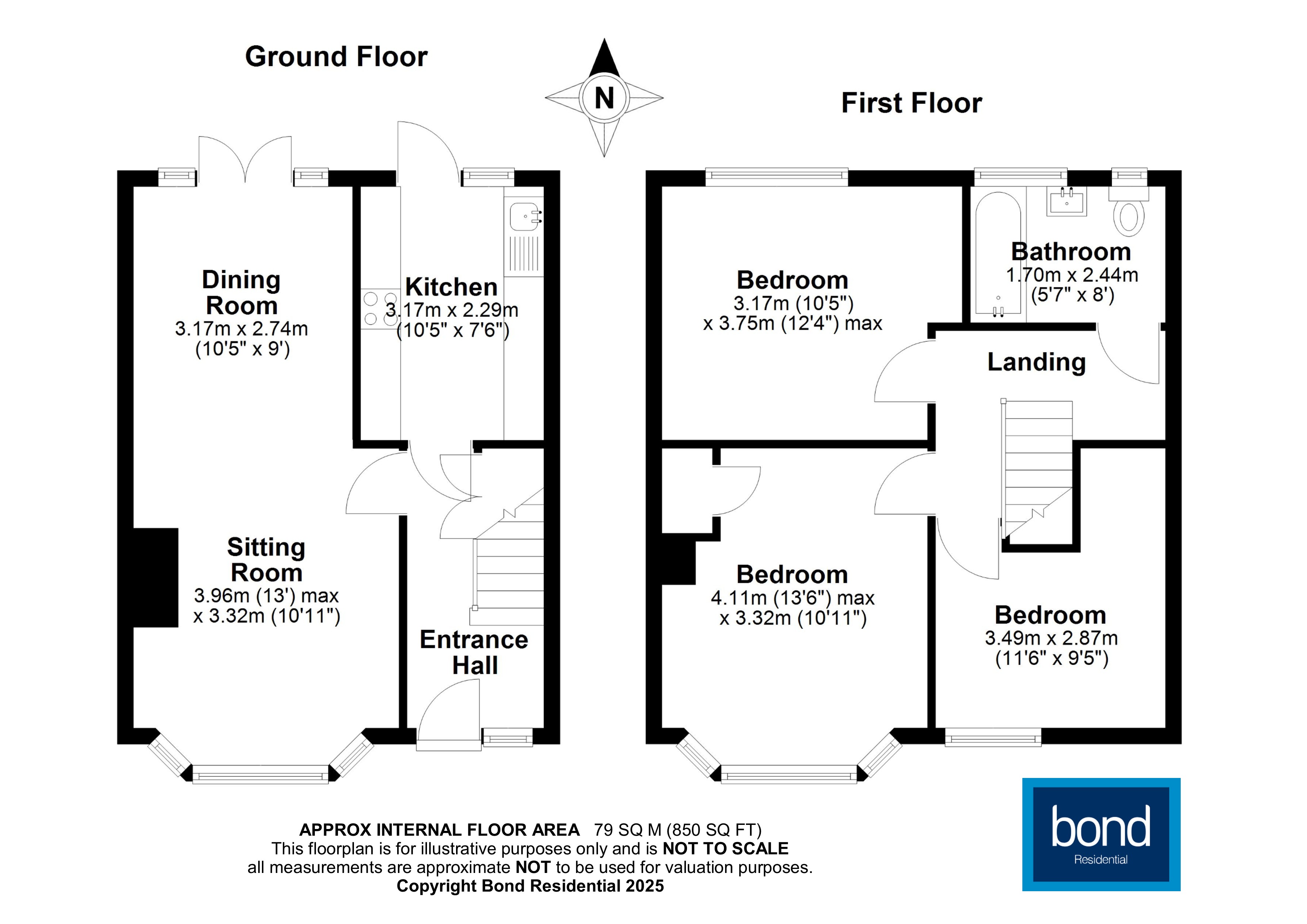 Floorplans For Moulsham Lodge, Chelmsford, Essex
