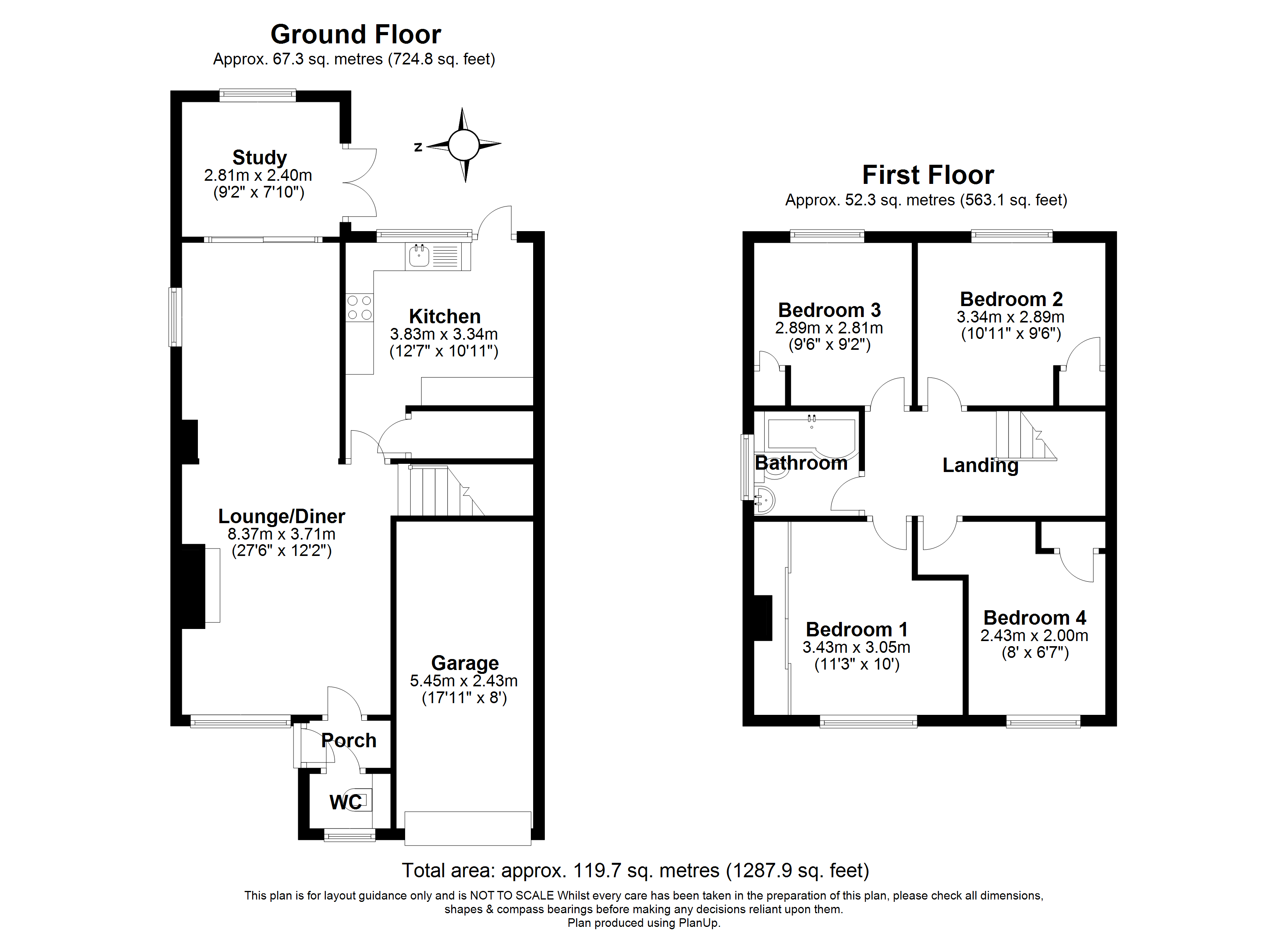 Floorplans For Boreham, Chelmsford, Essex