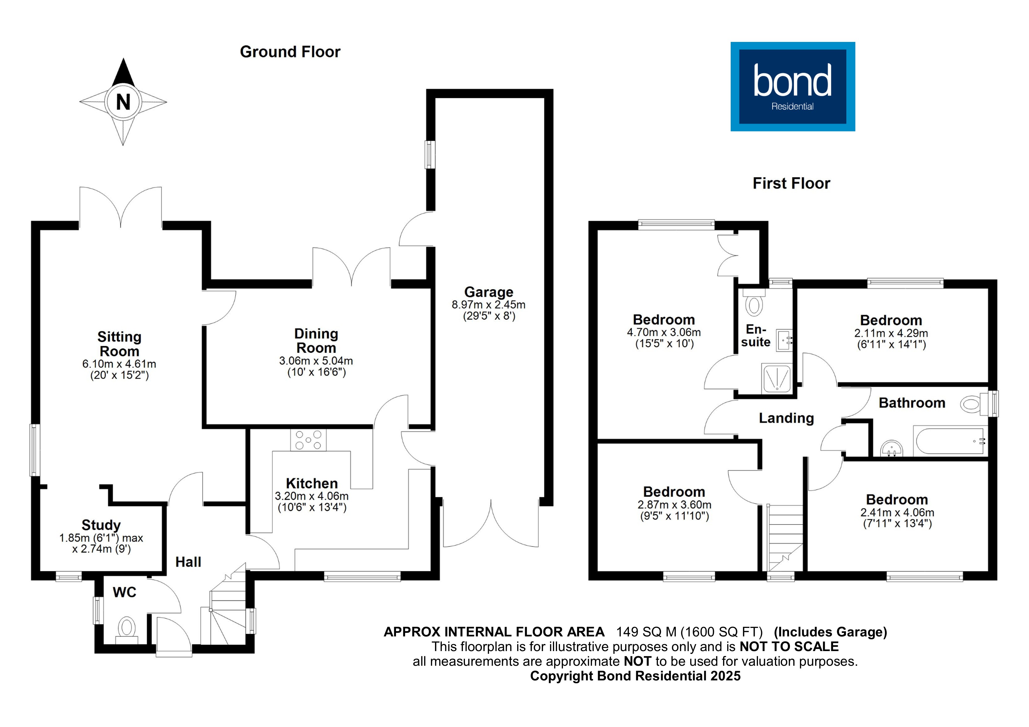 Floorplans For Great Baddow, Chelmsford, Essex