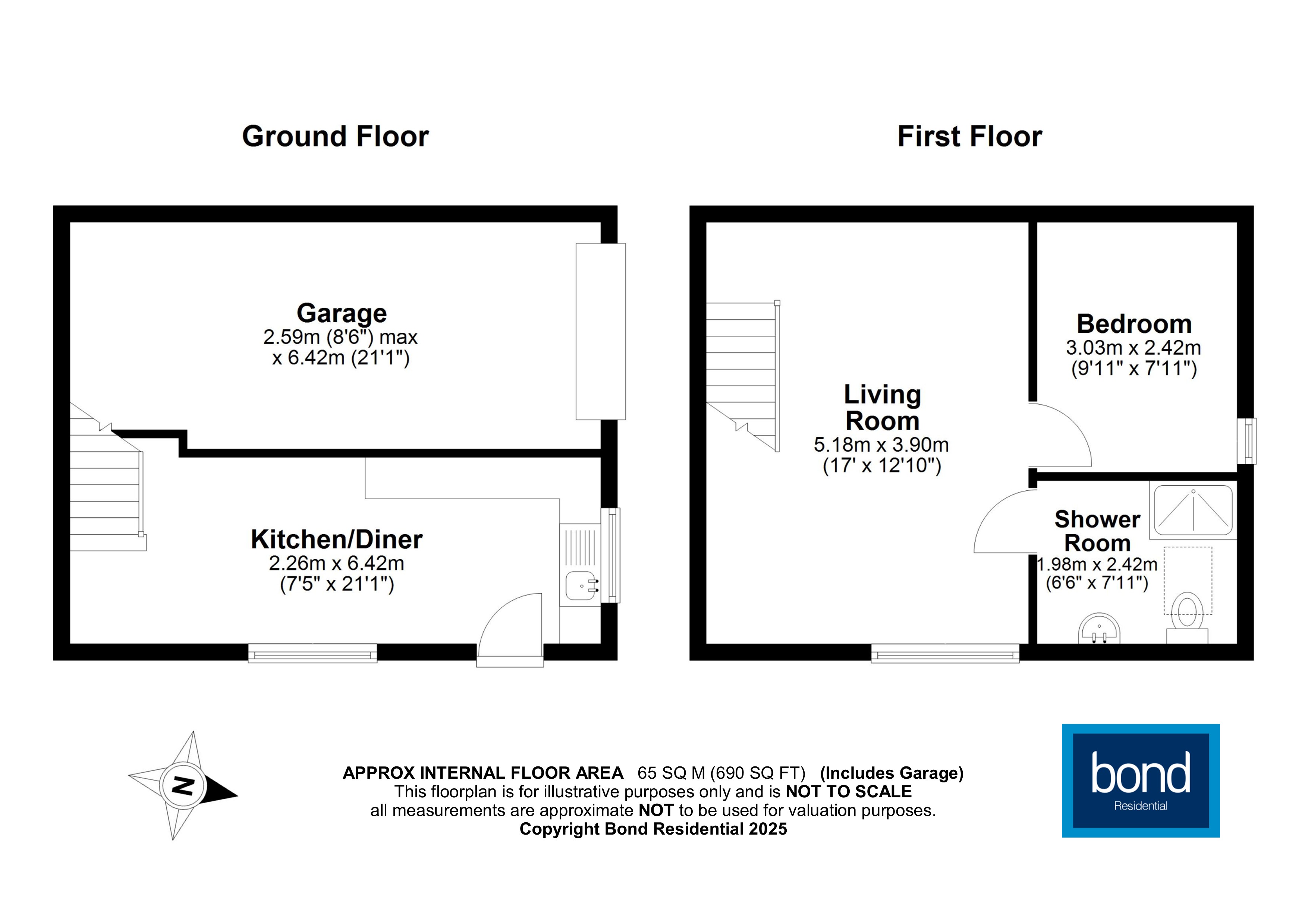 Floorplans For Bicknacre, Chelmsford, Essex