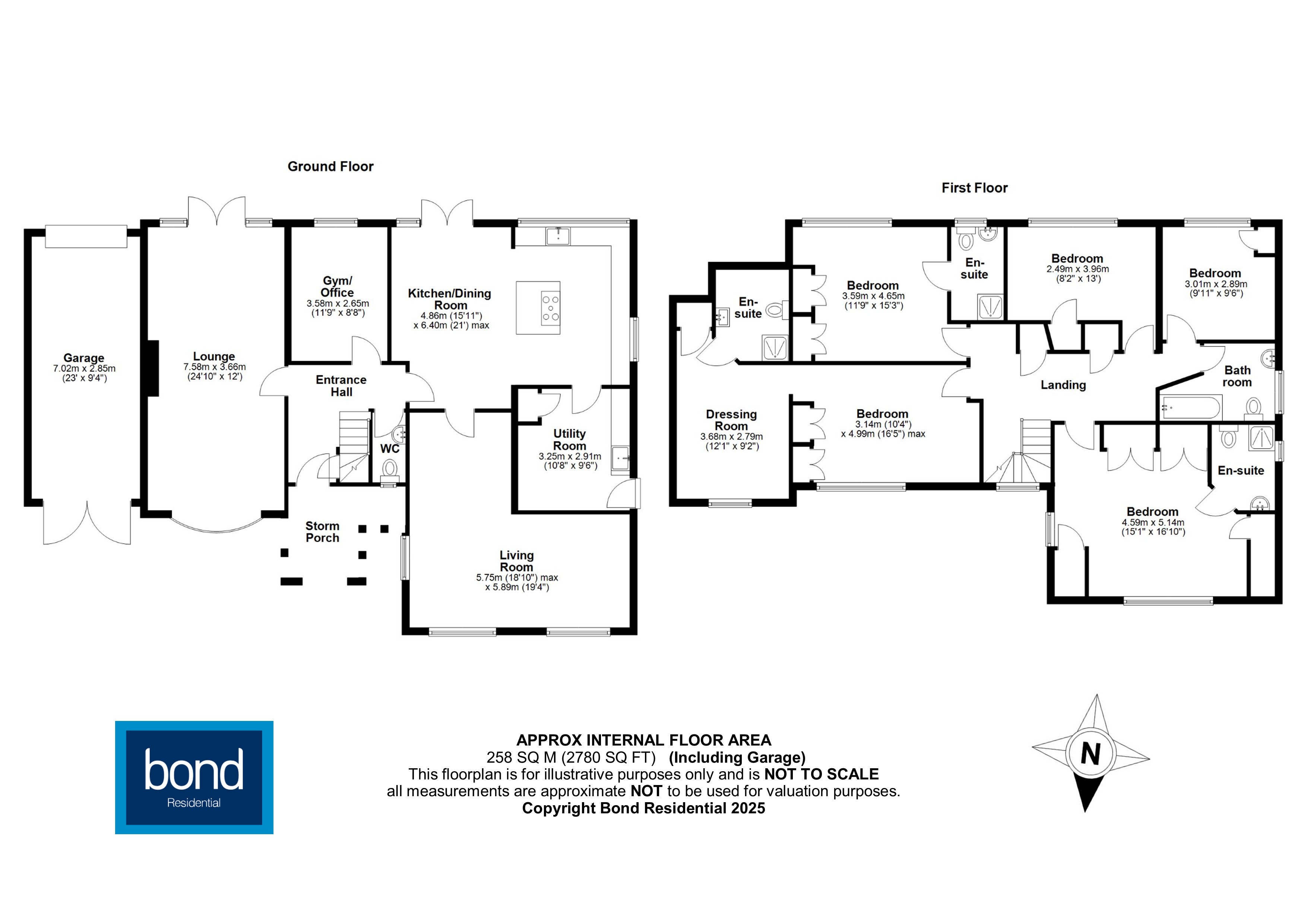 Floorplans For Little Baddow, Chelmsford, Essex