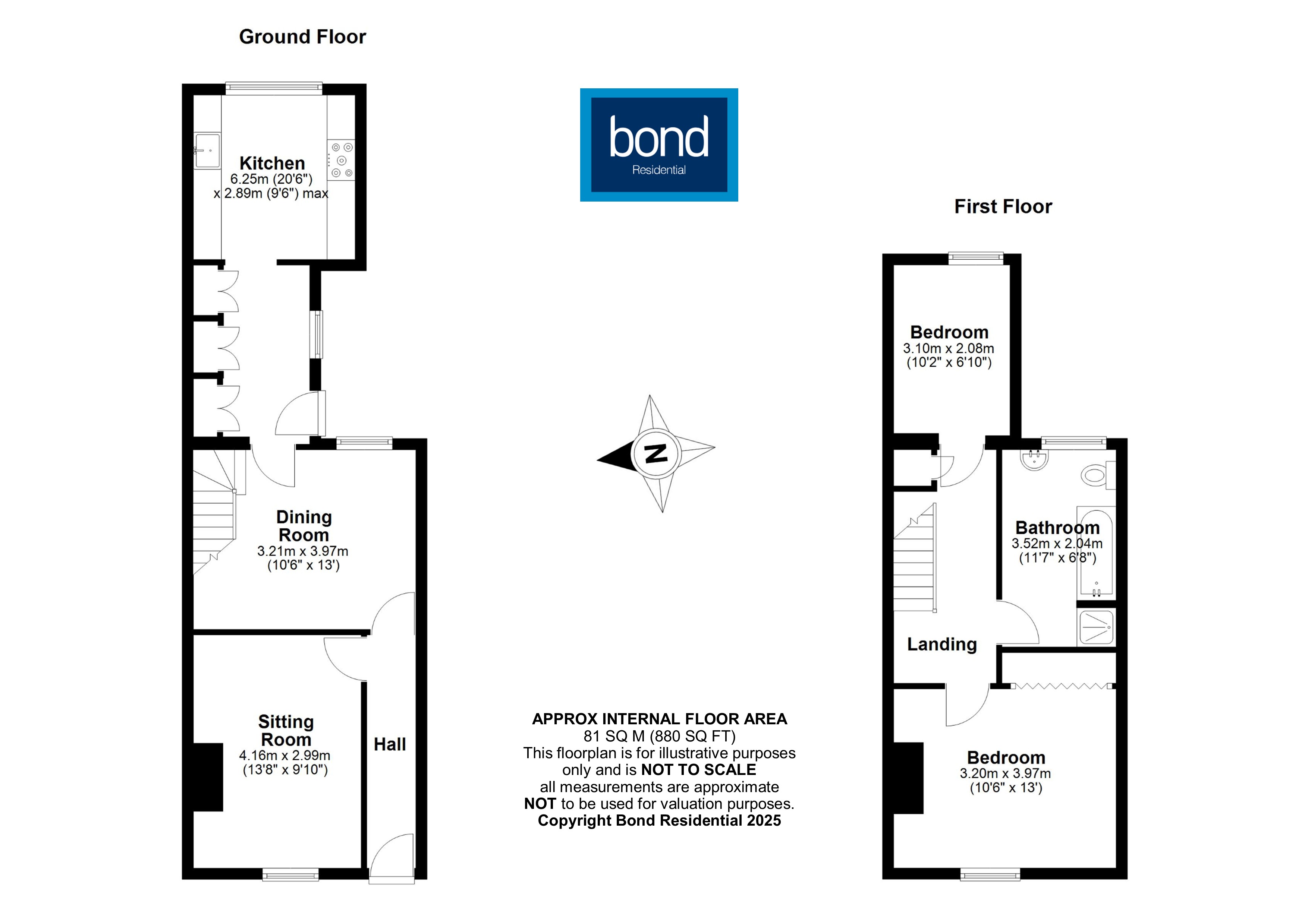 Floorplans For Great Baddow, Chelmsford, Essex