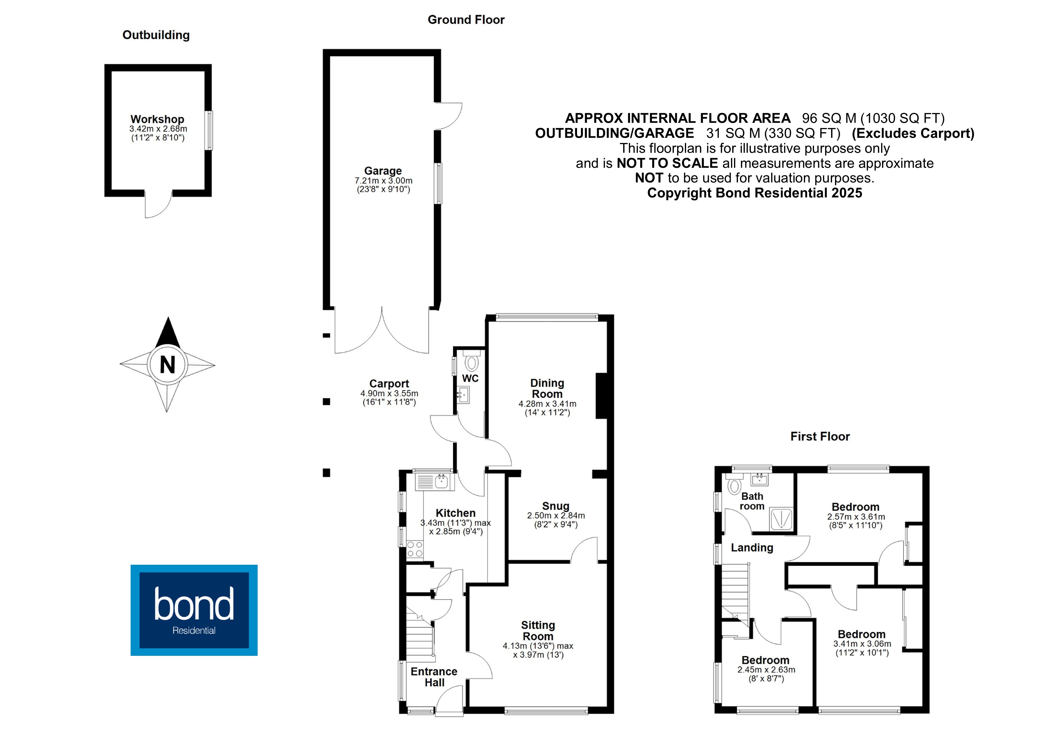 Floorplans For Galleywood, Chelmsford, Essex