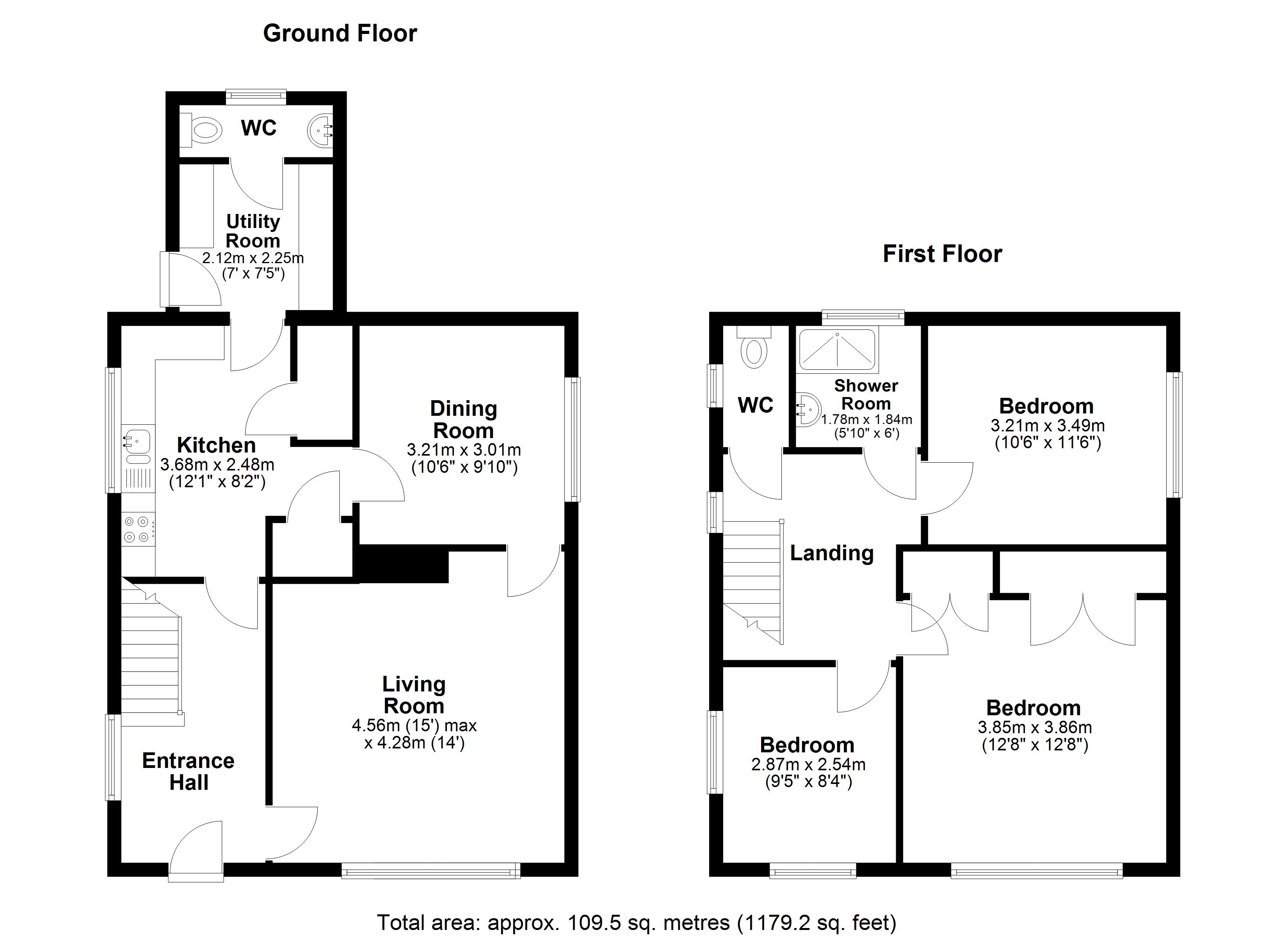 Floorplans For Danbury, Chelmsford, Essex