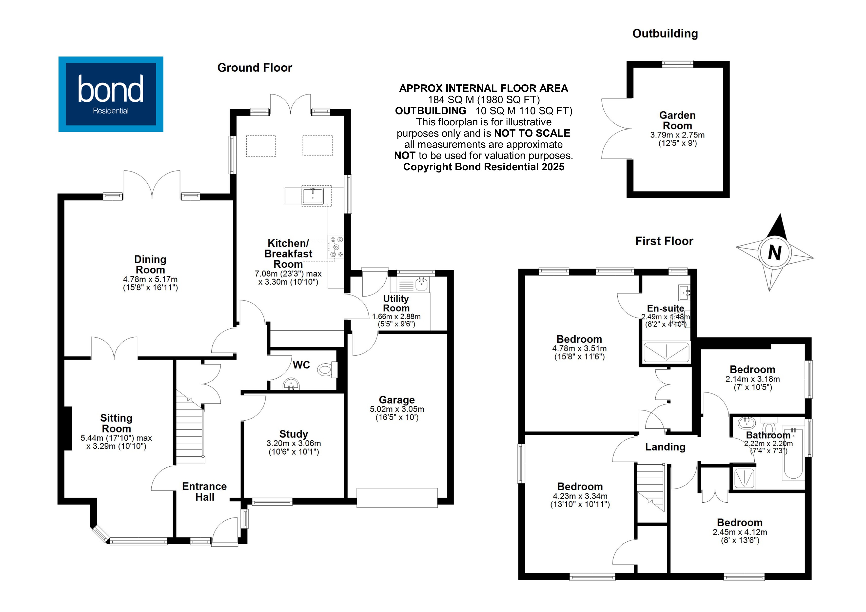 Floorplans For Galleywood, Chelmsford, Essex