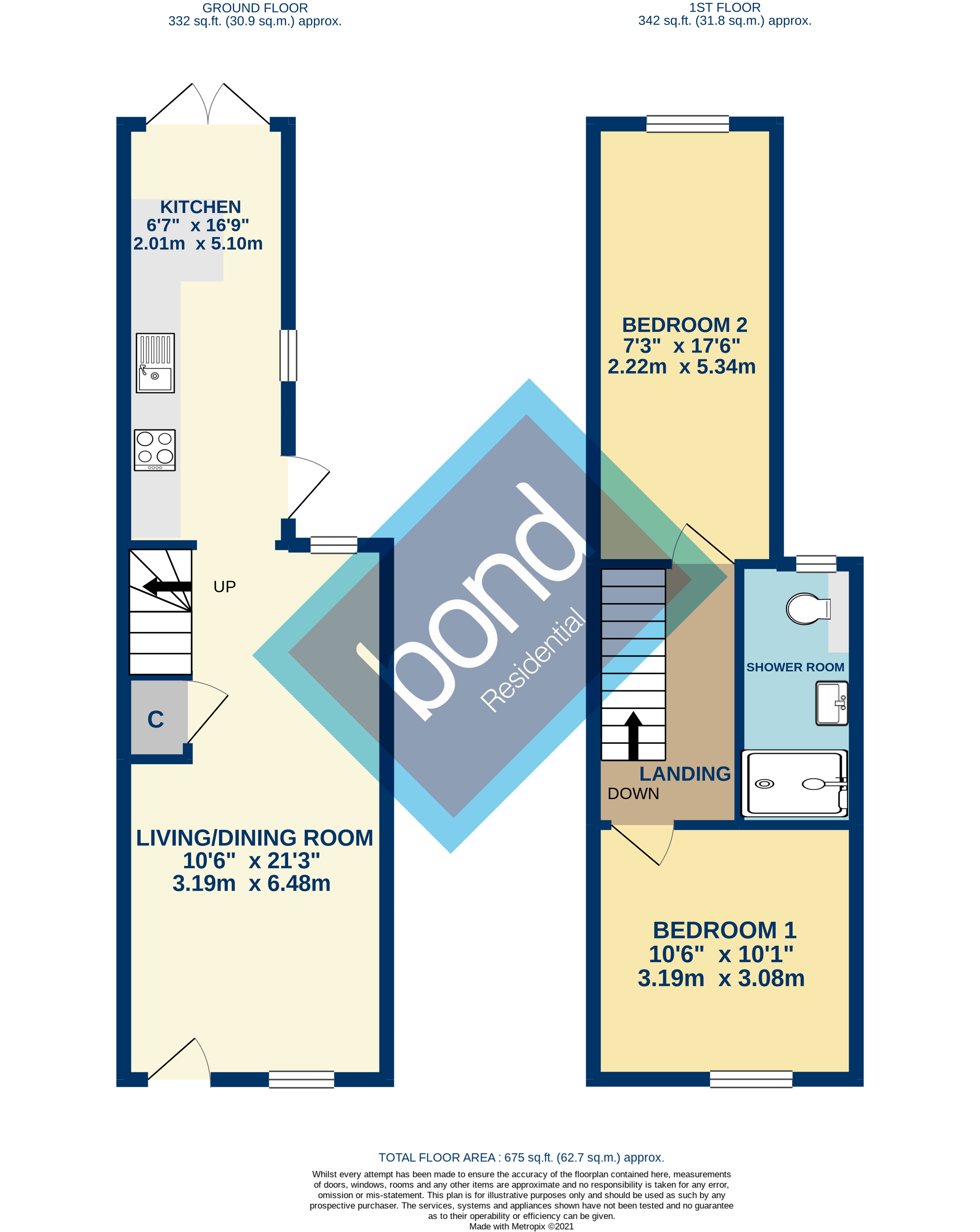 Floorplans For South Primrose Hill, Chelmsford, Essex