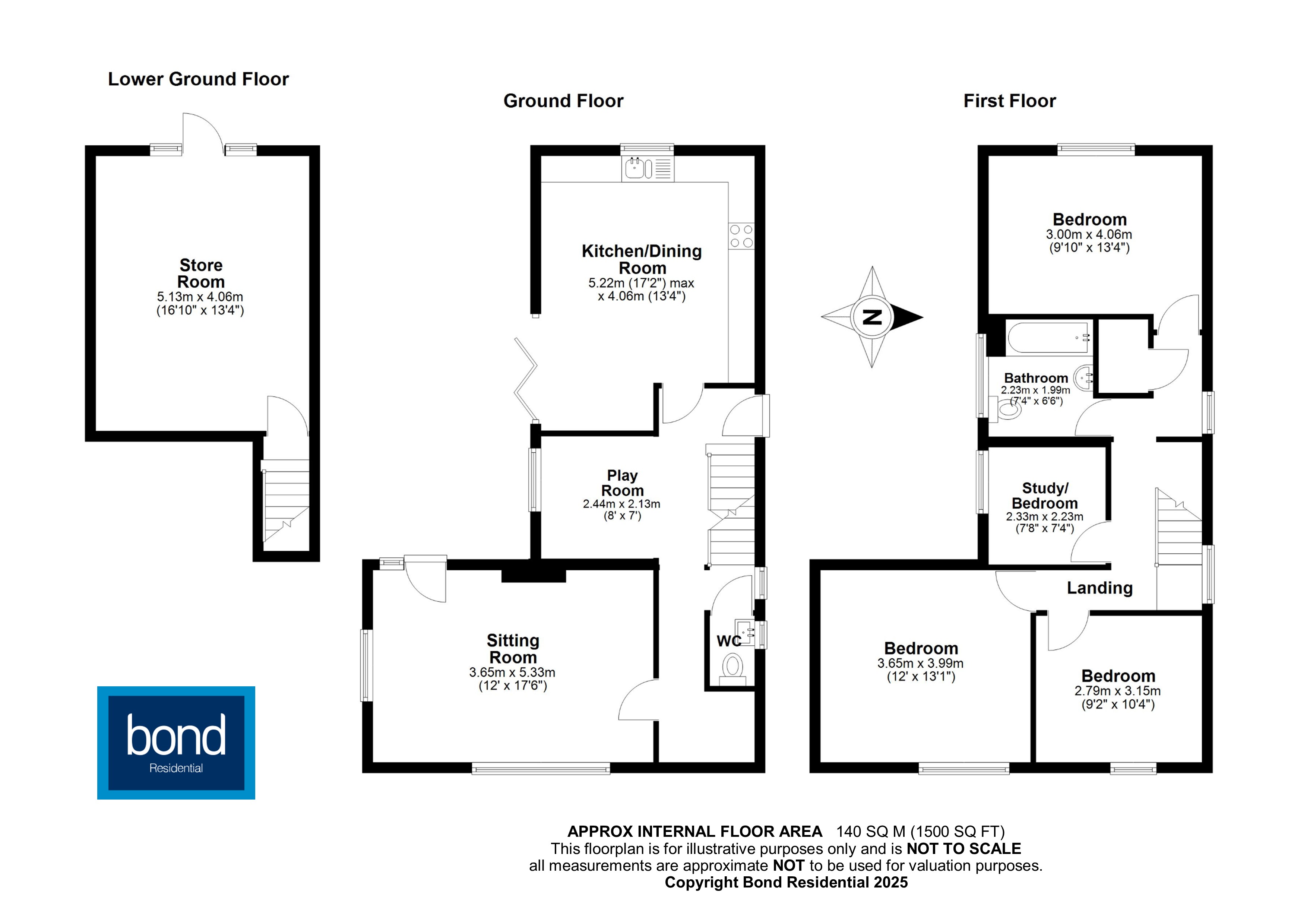 Floorplans For Chignal Road, Chelmsford, Essex
