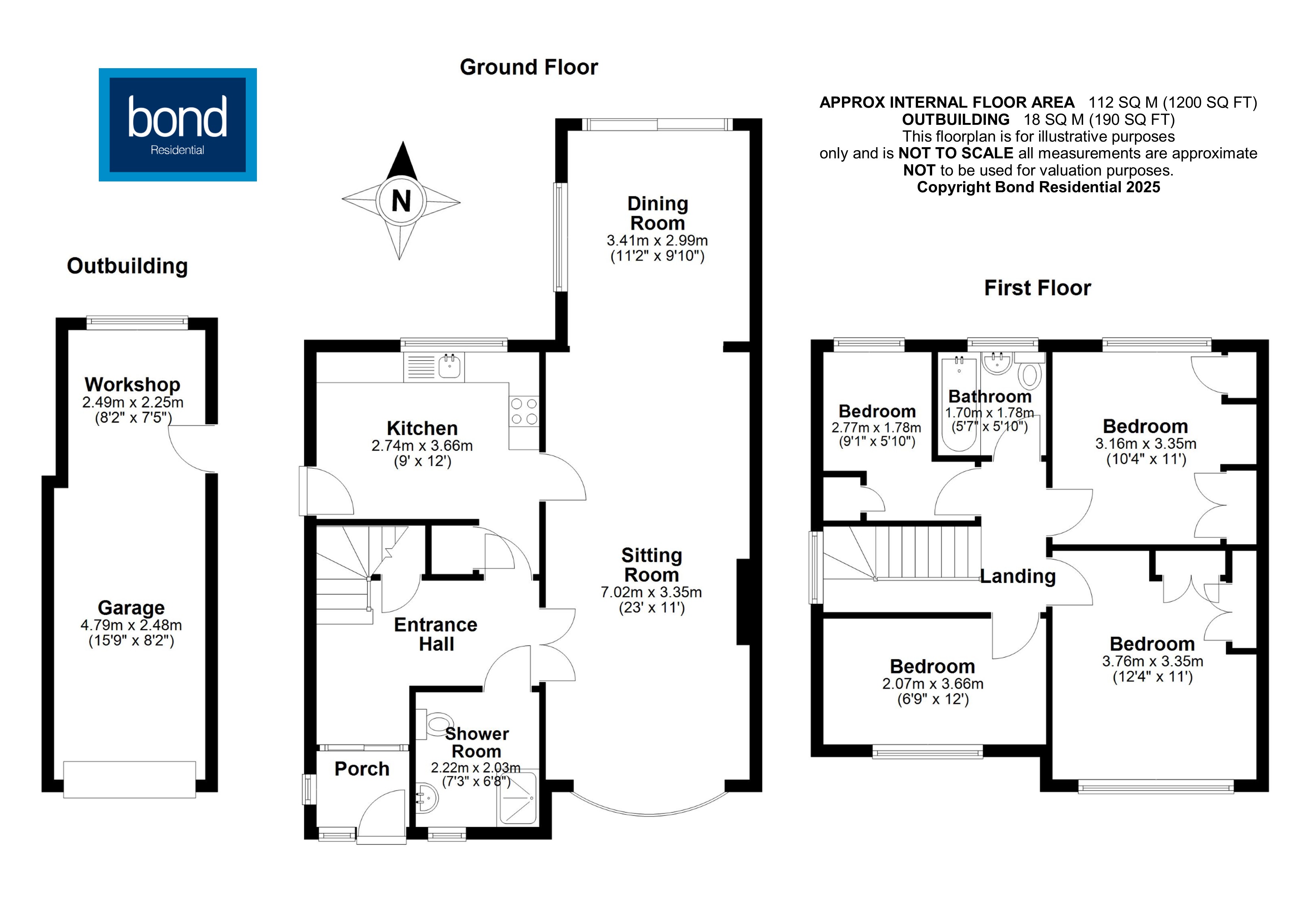 Floorplans For Old Springfield, Chelmsford, Essex