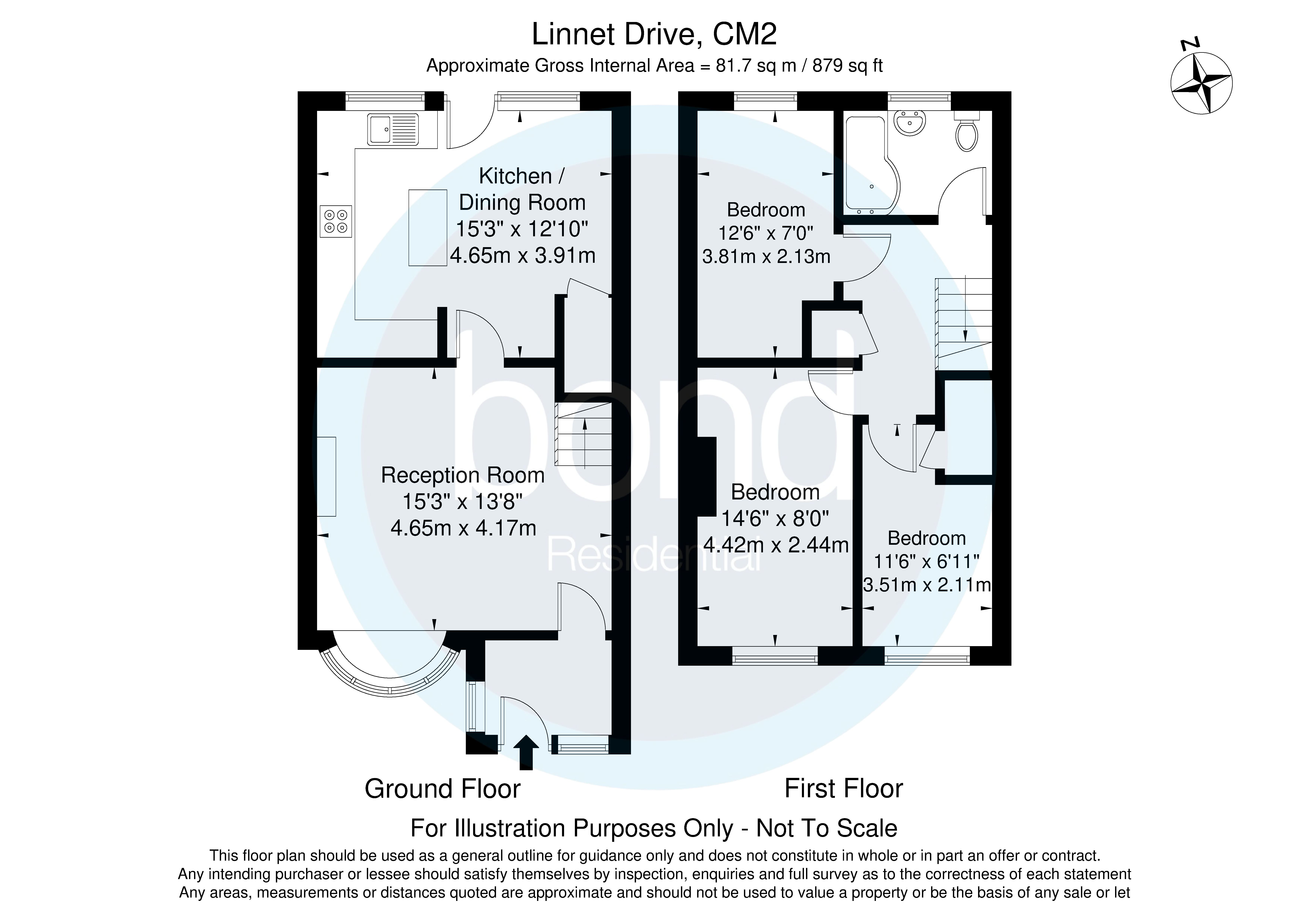 Floorplans For Tile Kiln, Chelmsford, Essex