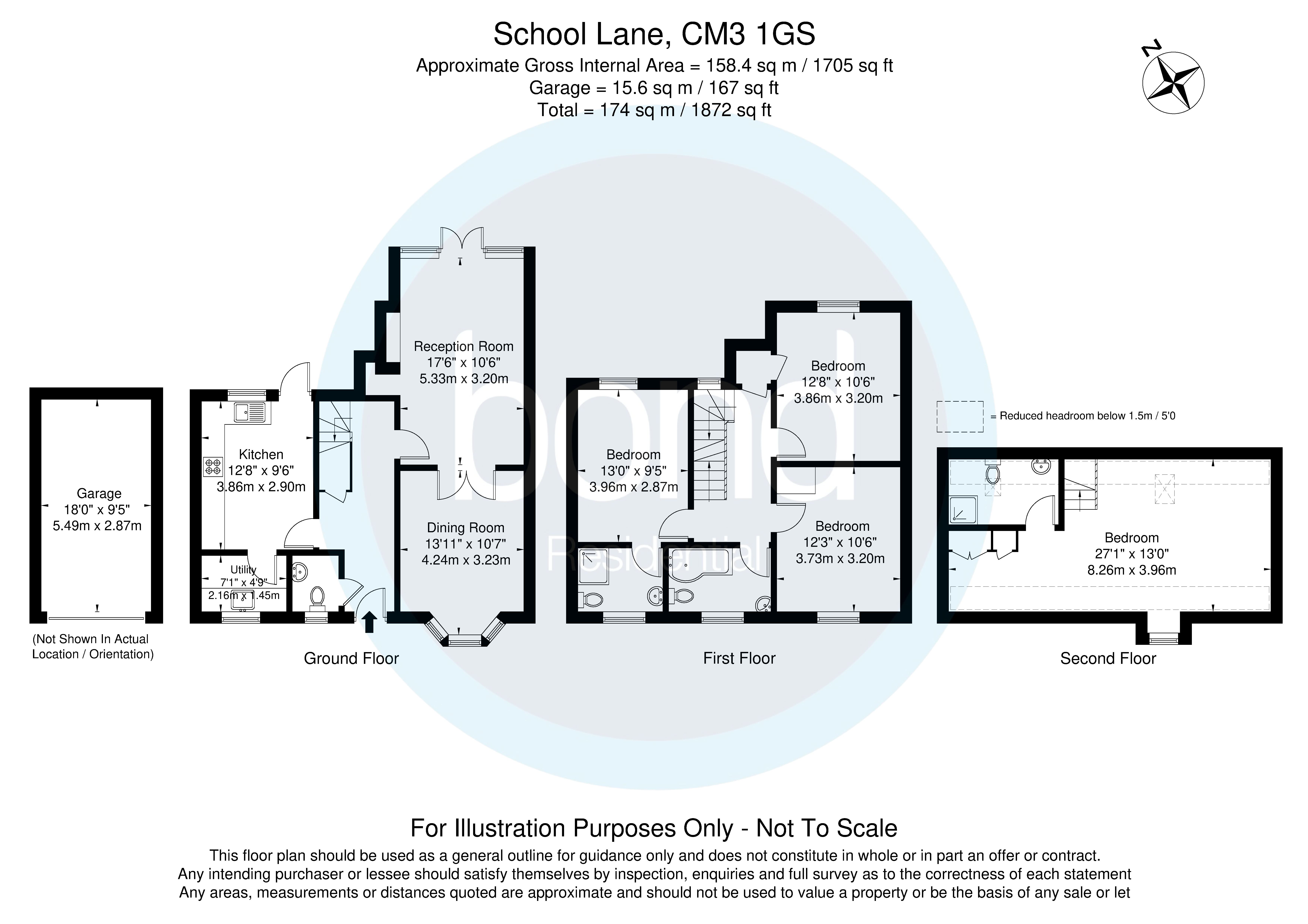 Floorplans For Great Leighs, Chelmsford, Essex