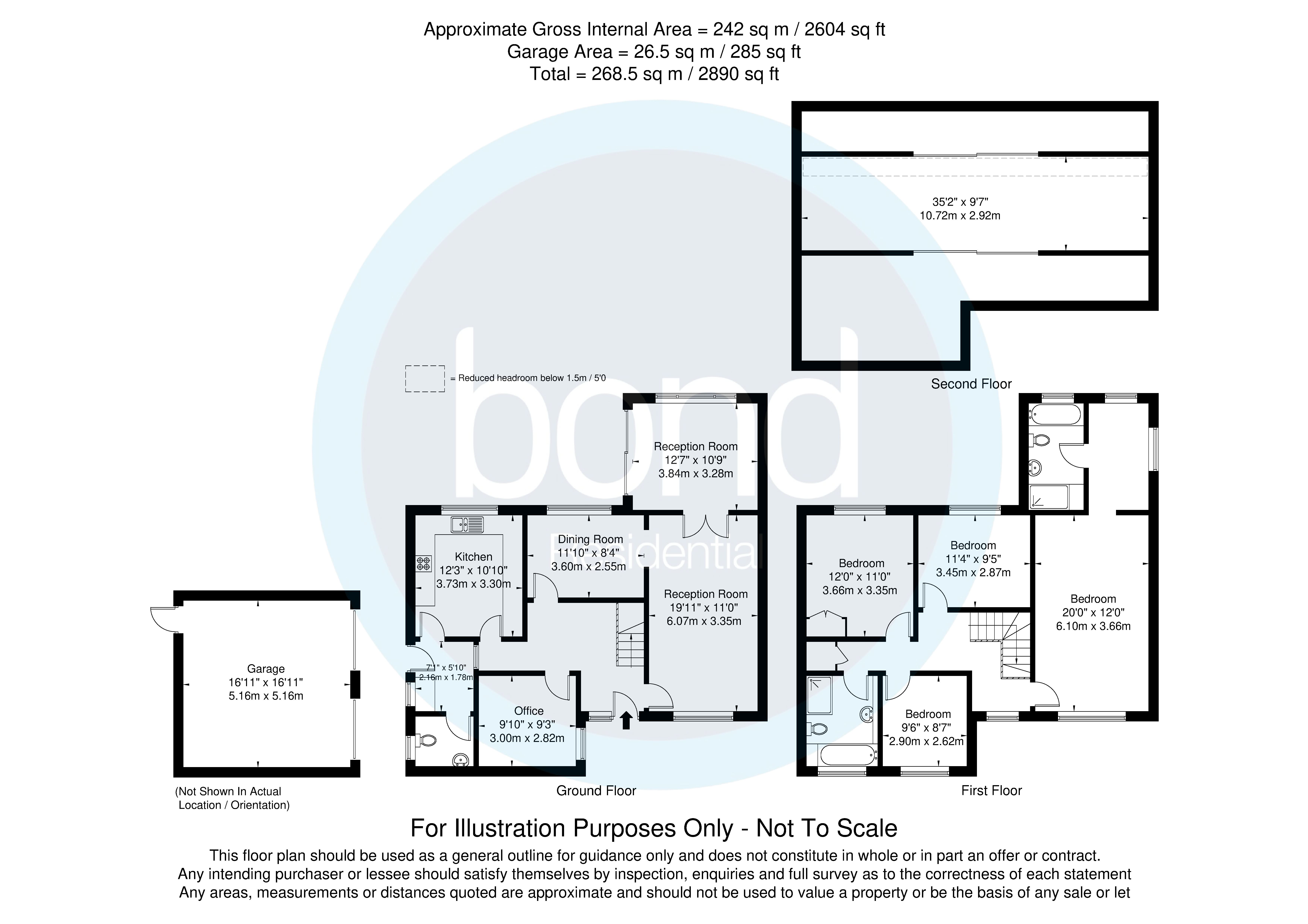 Floorplans For Woodham Mortimer, Maldon, Essex