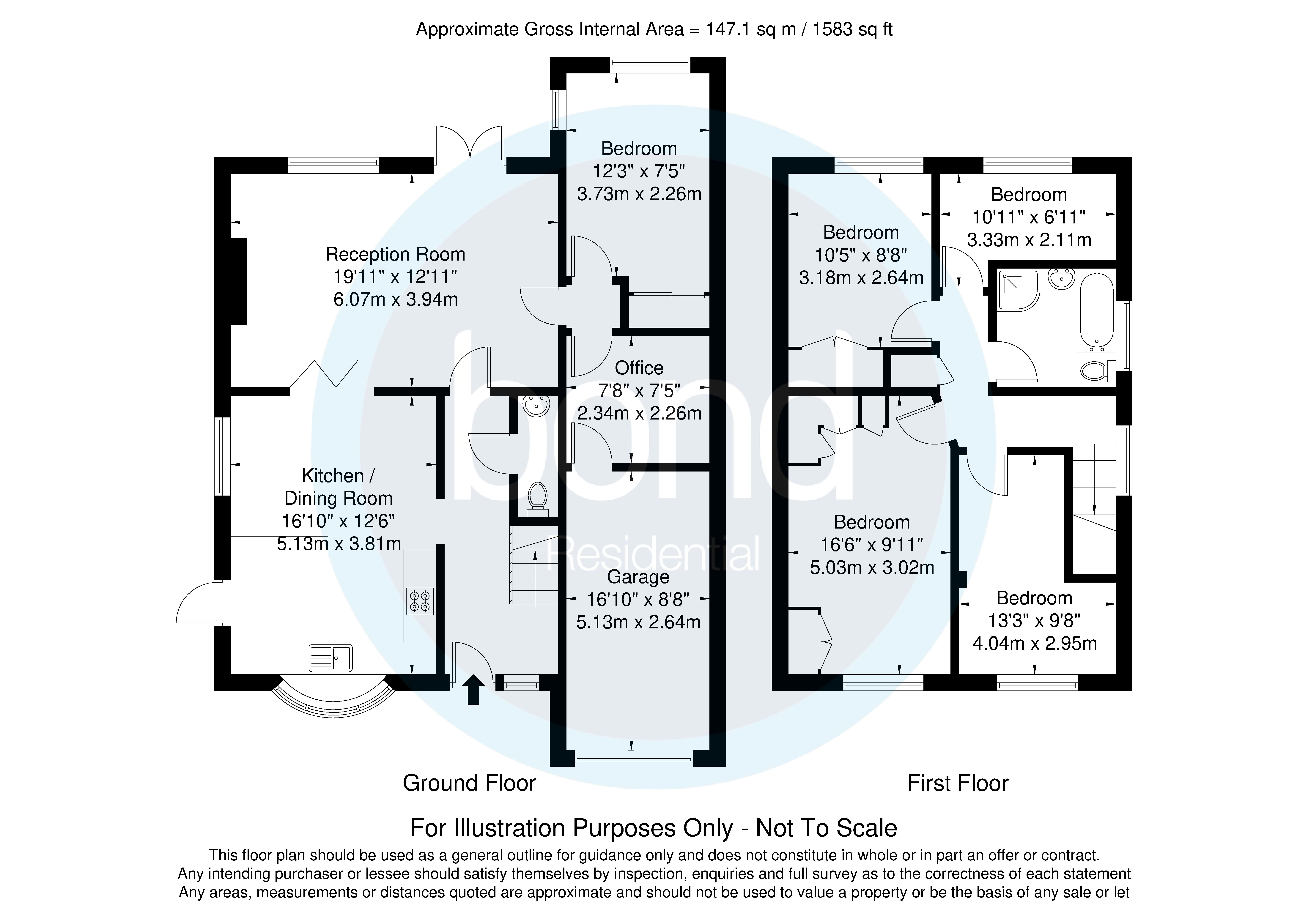 Floorplans For Bicknacre, Chelmsford, Essex