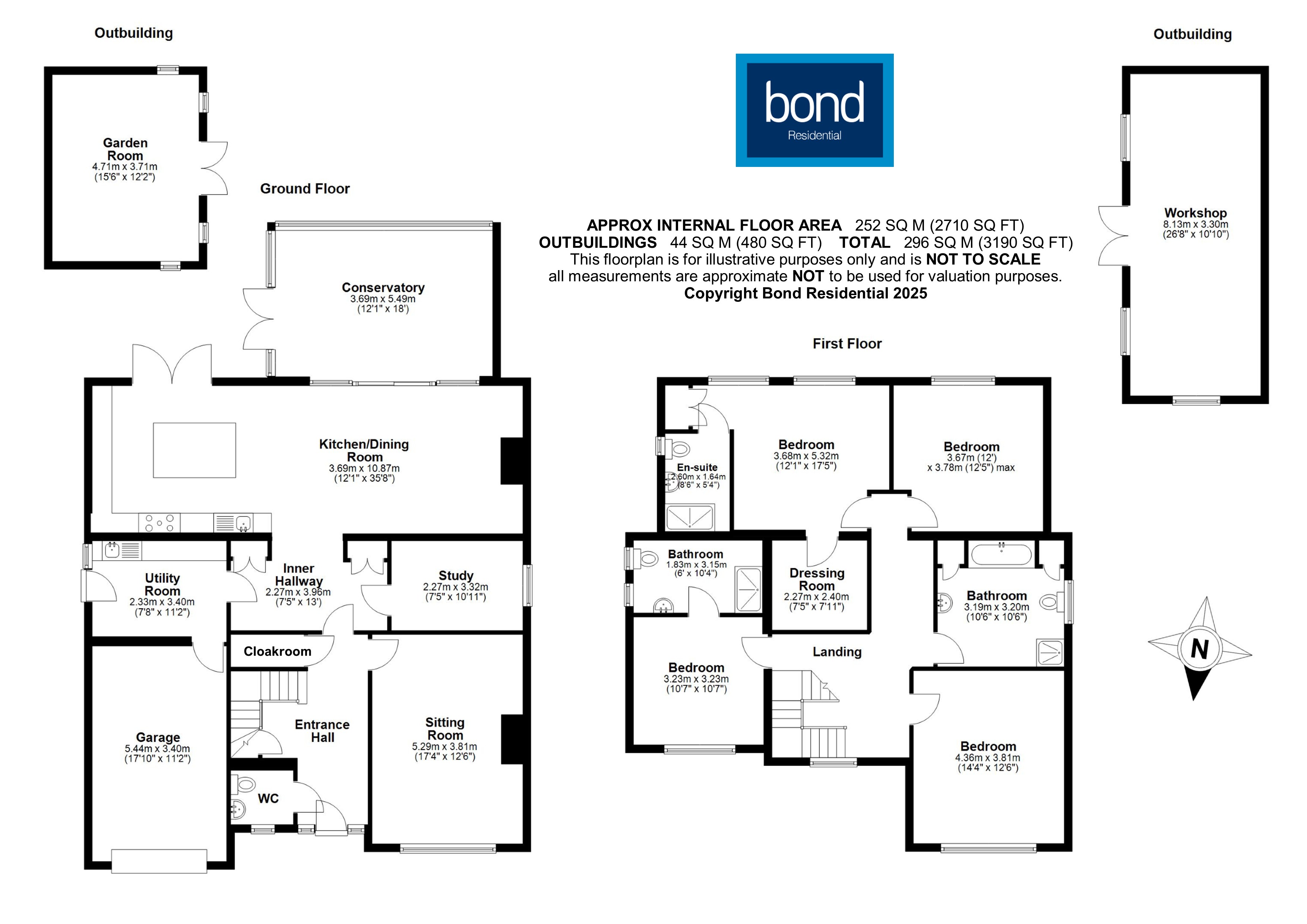 Floorplans For Little Waltham, Chelmsford, Essex