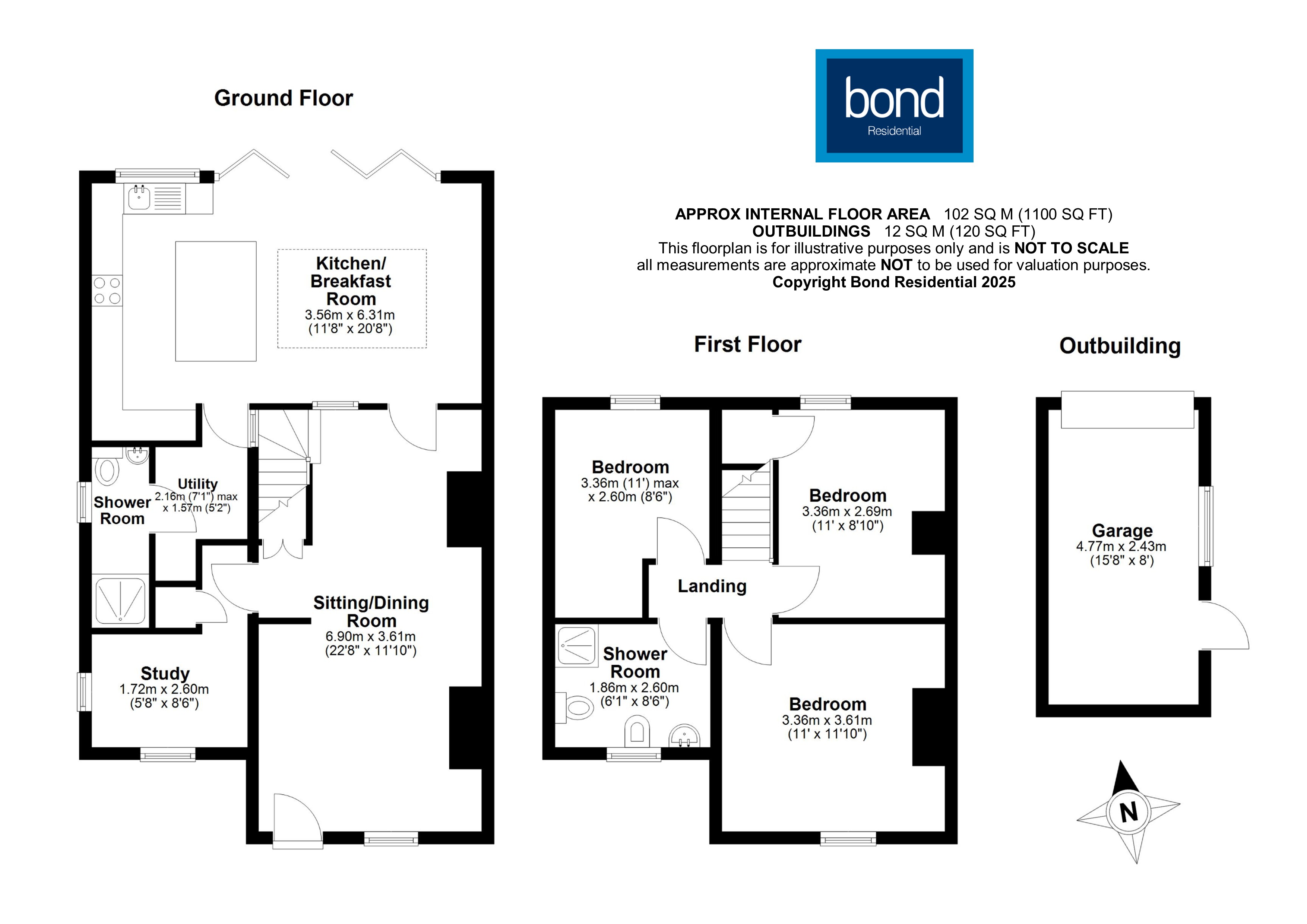 Floorplans For Writtle, Chelmsford, Essex