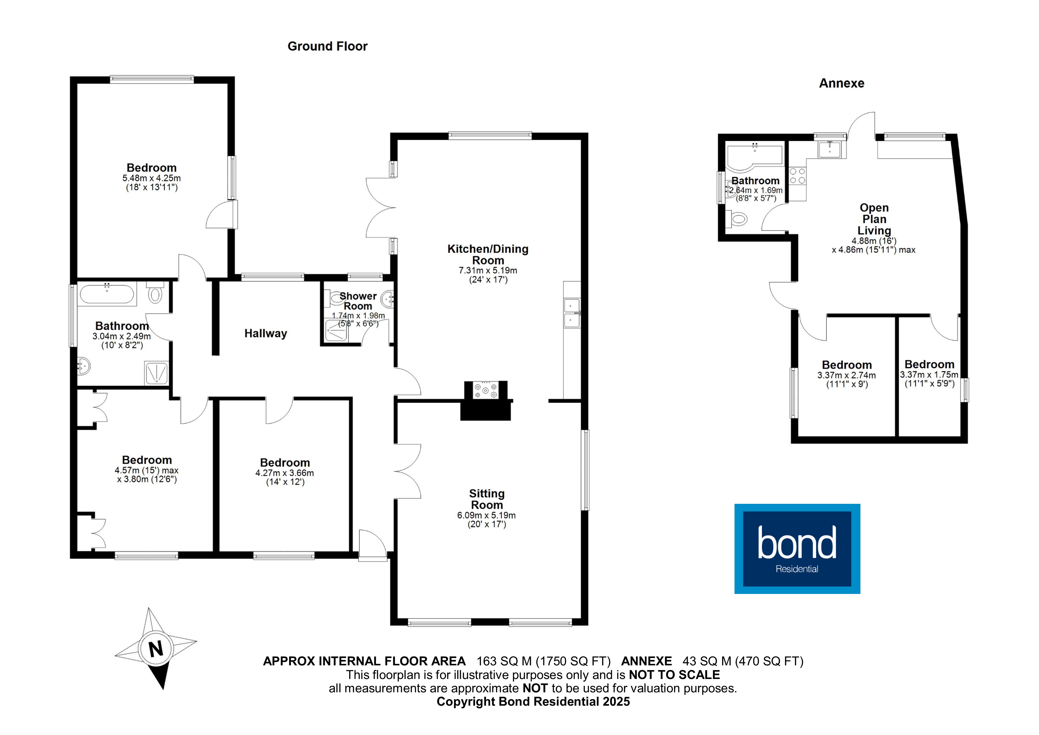 Floorplans For Sandon, Chelmsford, Essex