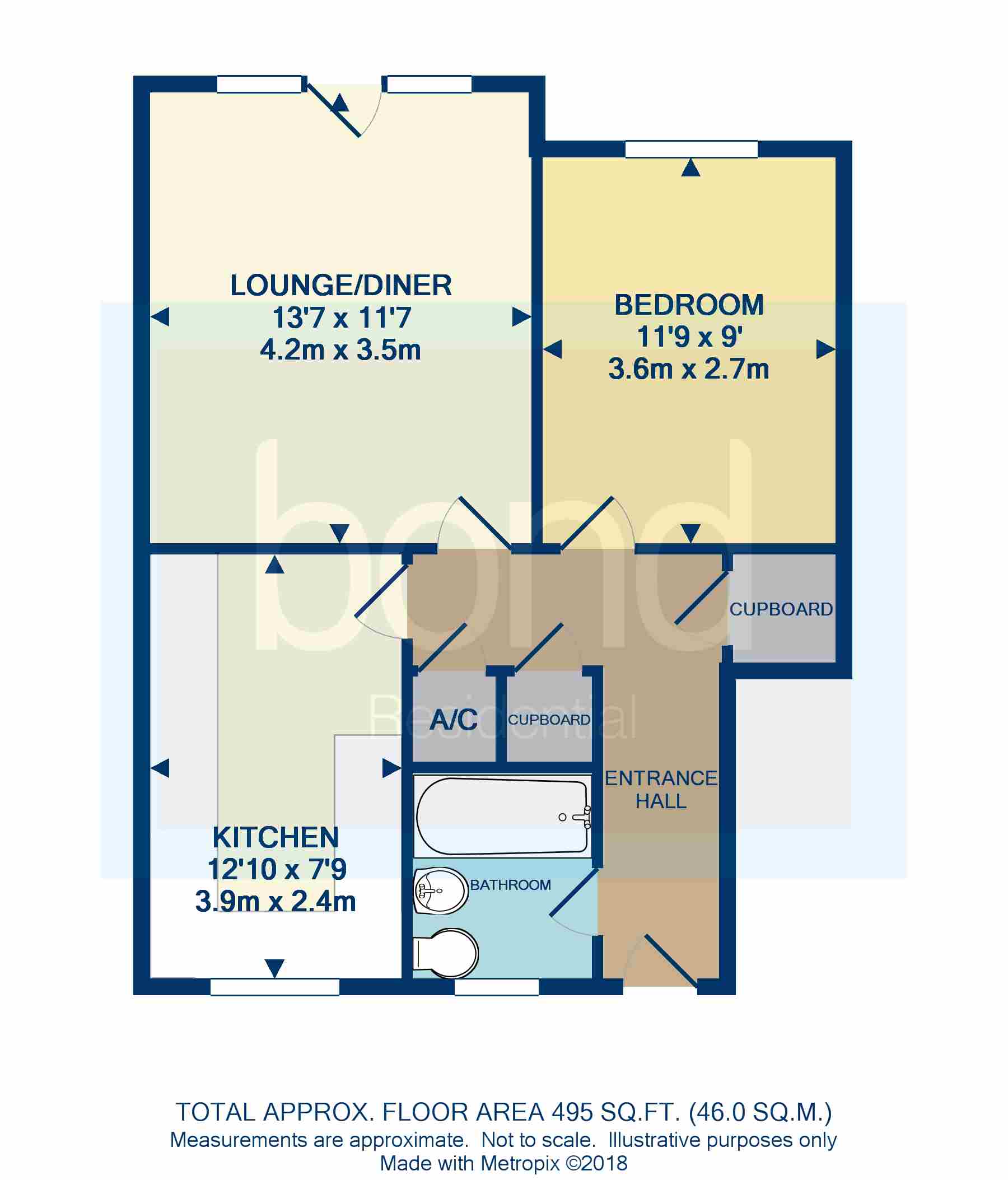 Floorplans For Pollards Green, Chelmsford, Essex