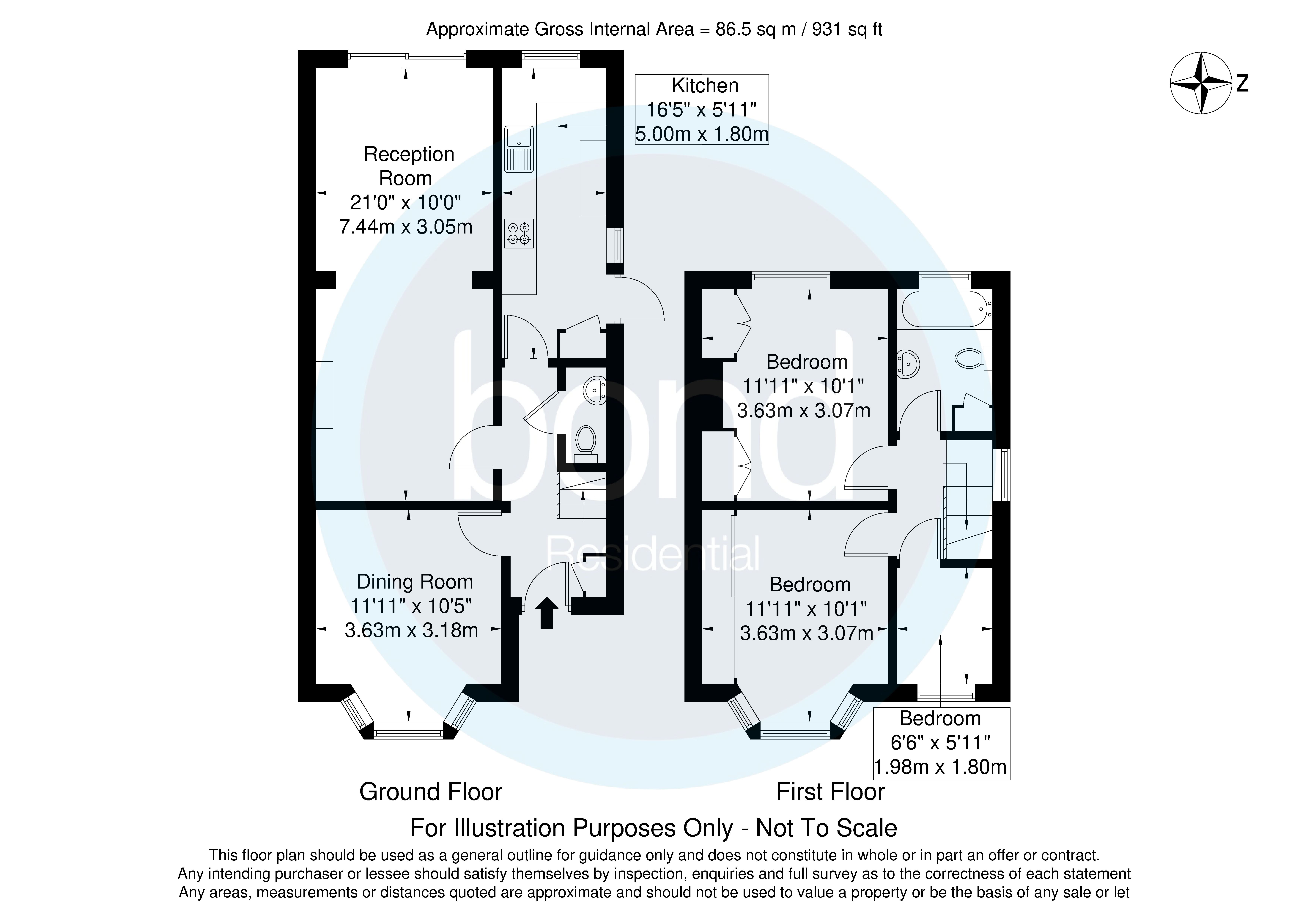 Floorplans For Great Baddow, Chelmsford, Essex